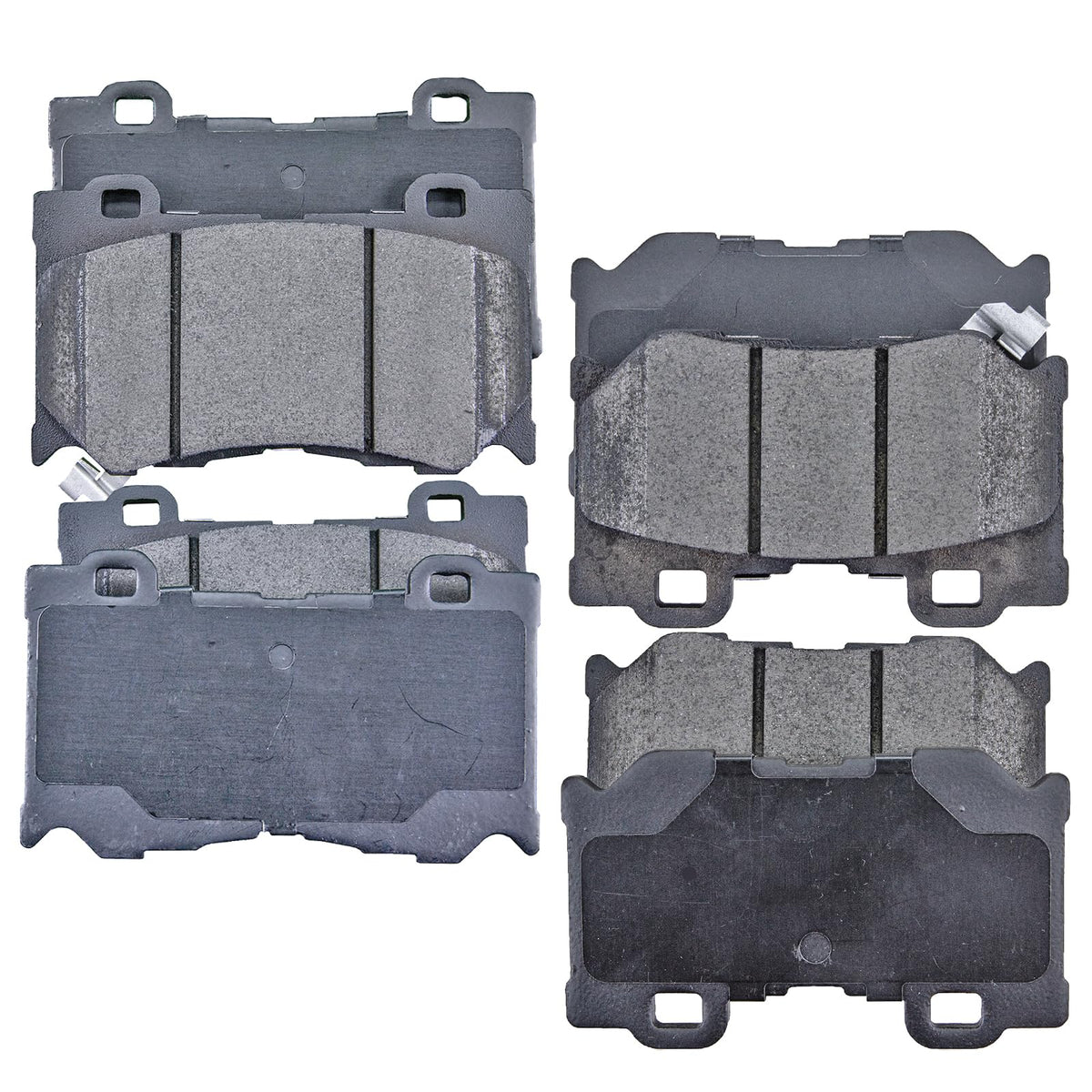 EXPPOWER Front and Rear Brake Pads Set Ceramic Disc Brake Pads Replacement For INFINITI G37 Q50 Q60 M37 Nissan 370Z