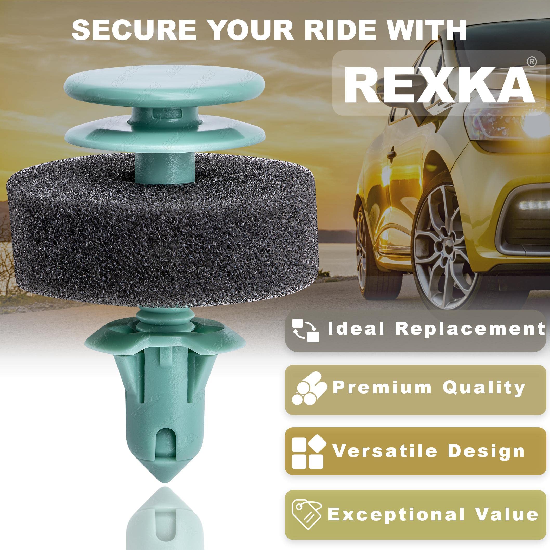 Rexka 20Pcs Door Trim Panel Retainer Clips 25707329 For Gm Buick Lesabre Lucerne Oldsmobile Aurora Oldsmobile Aurora