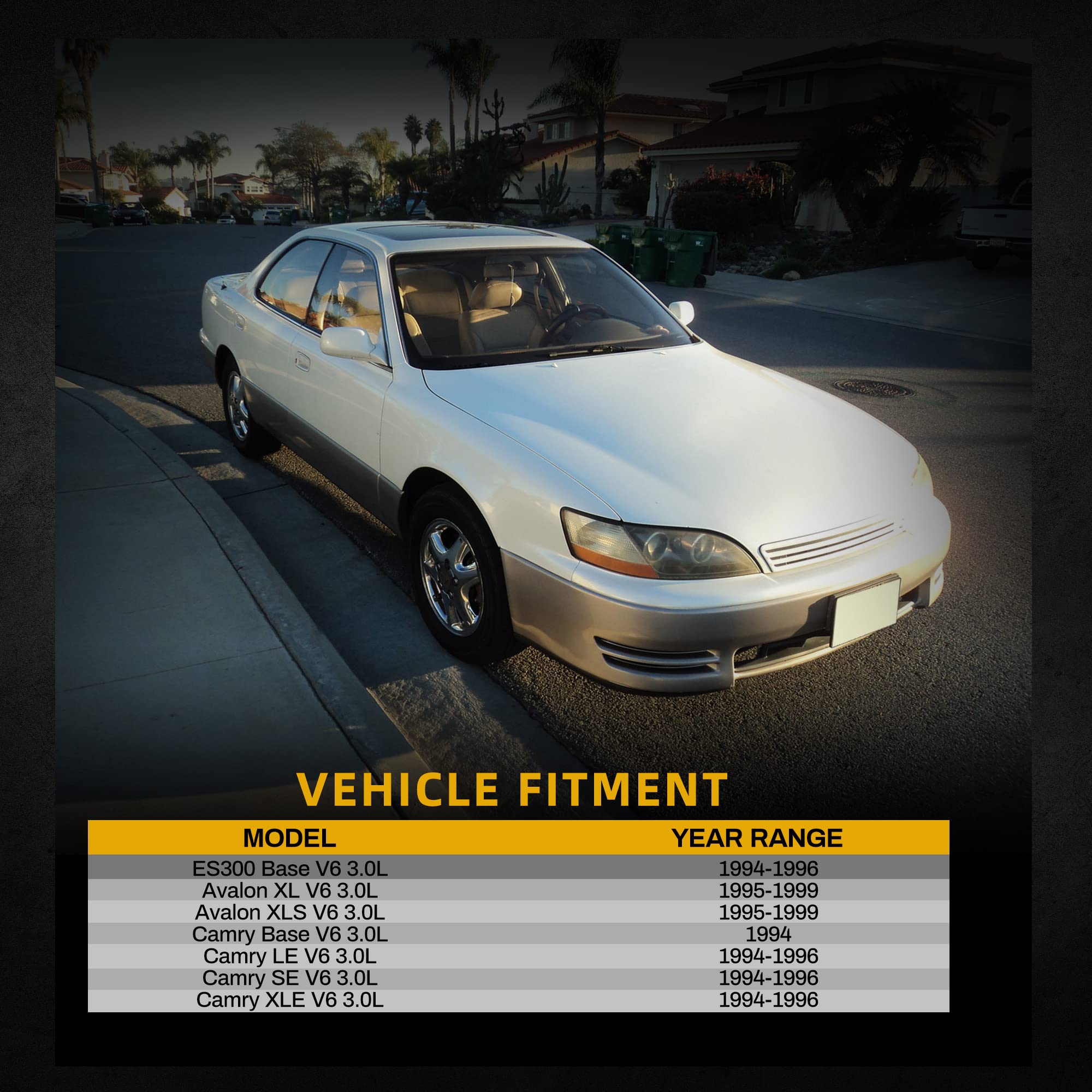 Dwvo Radiator Compatible With 2007-2011 Camry L4 2.4L, 2010-2011 Camry 2.5L 4Cyl Dwrd1081