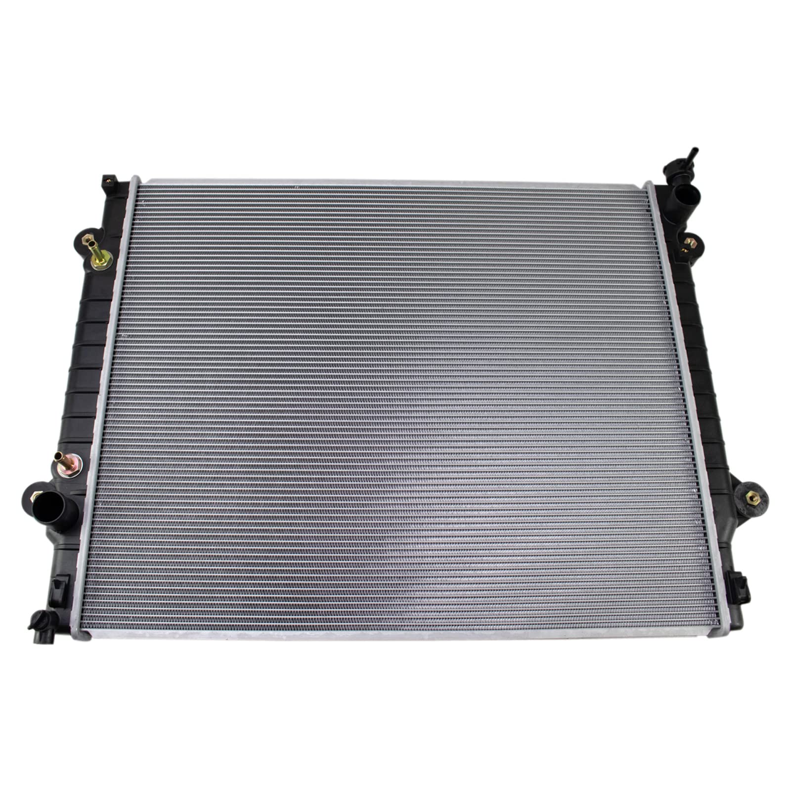 Trq Radiator Assembly Aluminum Core Compatible With 16-23 Toyota Tacoma Cu13565