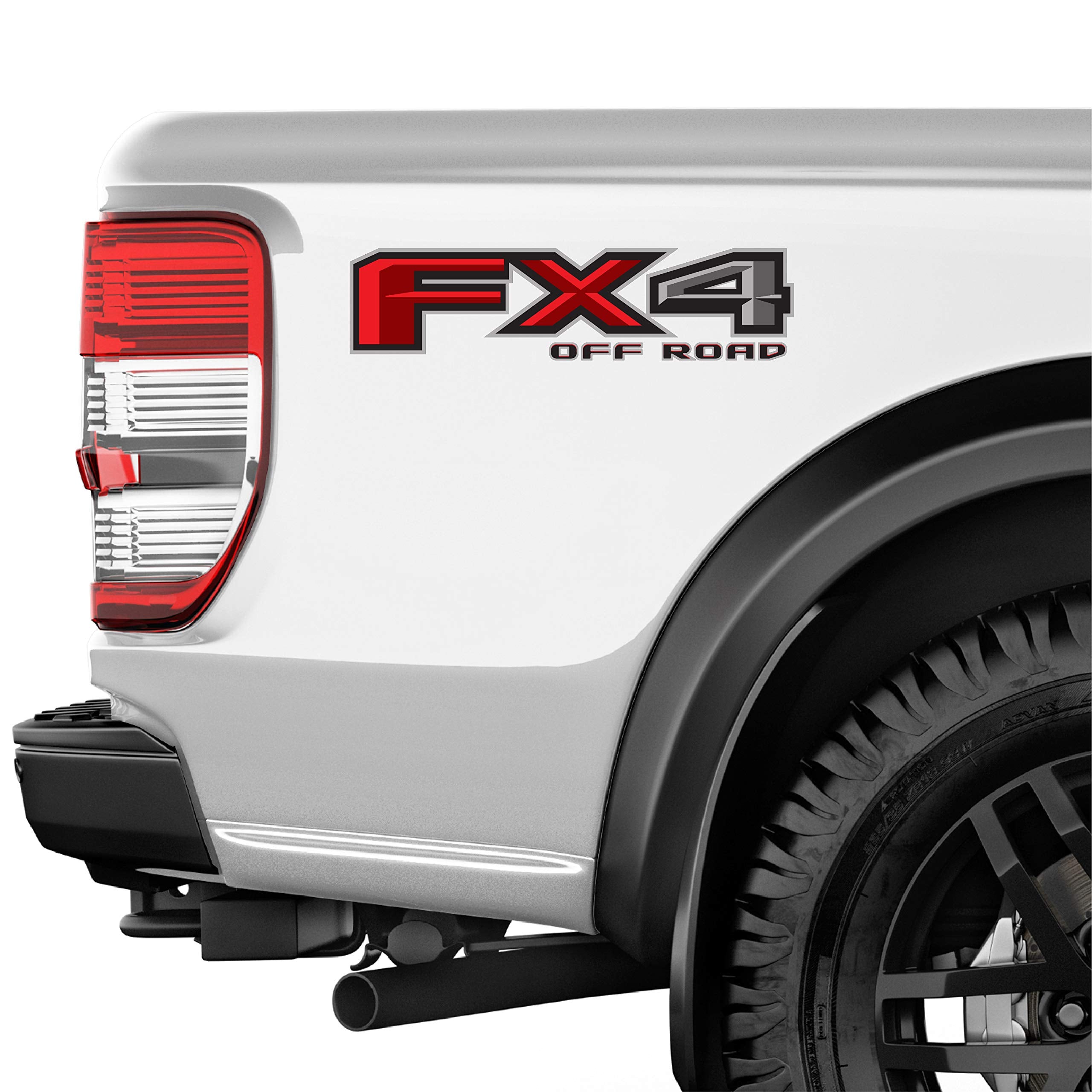 Fx4 Off Road Decal Usa Black Flag Replacement Sticker F 150 Bedside Emblem For 4X4 Truck Super Duty (Fx4 Off Road Decal Original