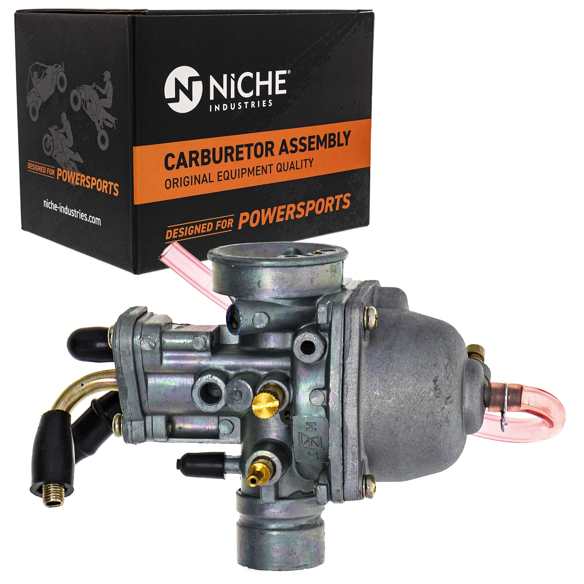 Niche Carburetor Assembly For Polaris Sportsman, Predator, Scrambler 90 0450924 0451668 Atv