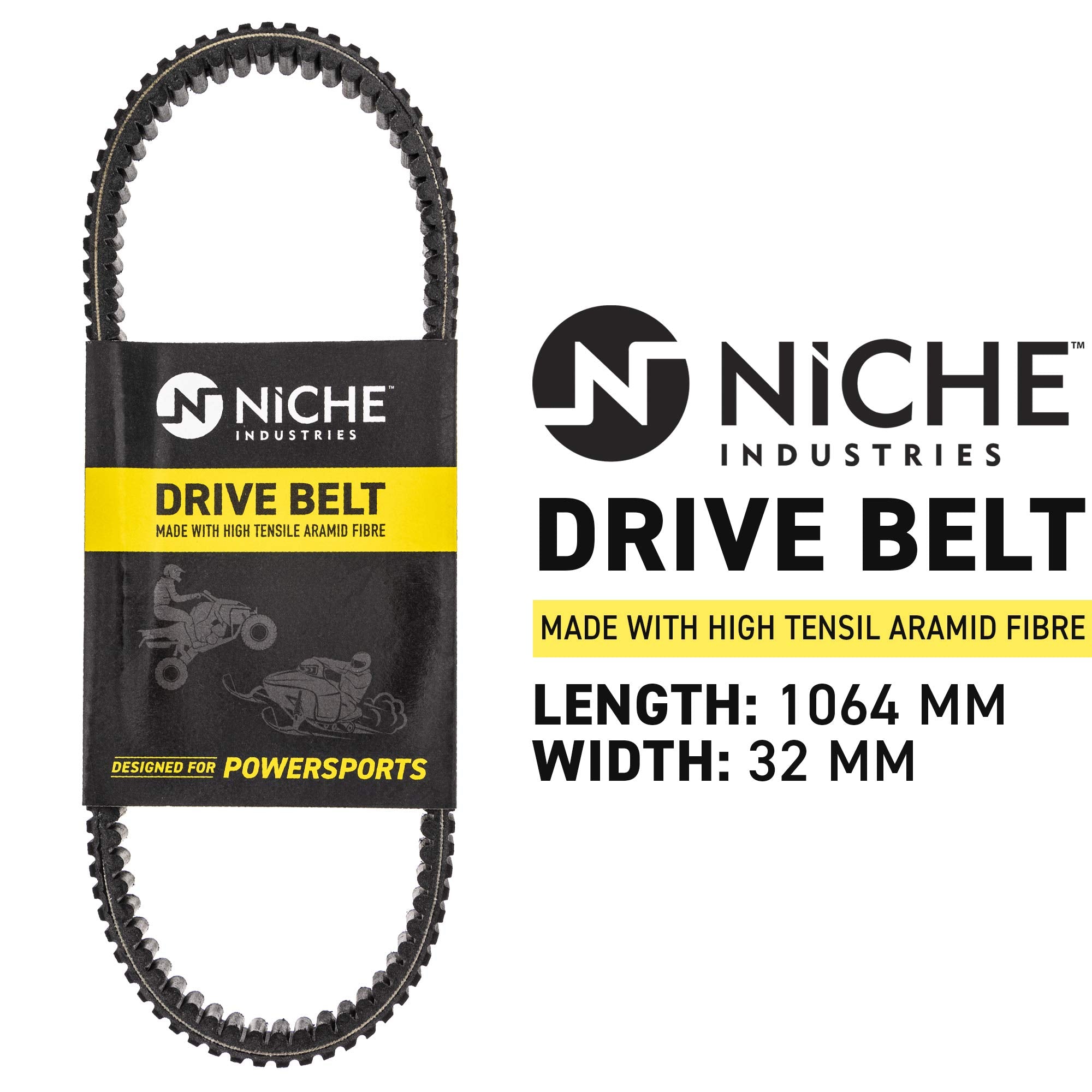 Niche Drive Belt 3211169 For 2014-2019 Polaris Ace 500 Ranger Crew 570 Sportsman