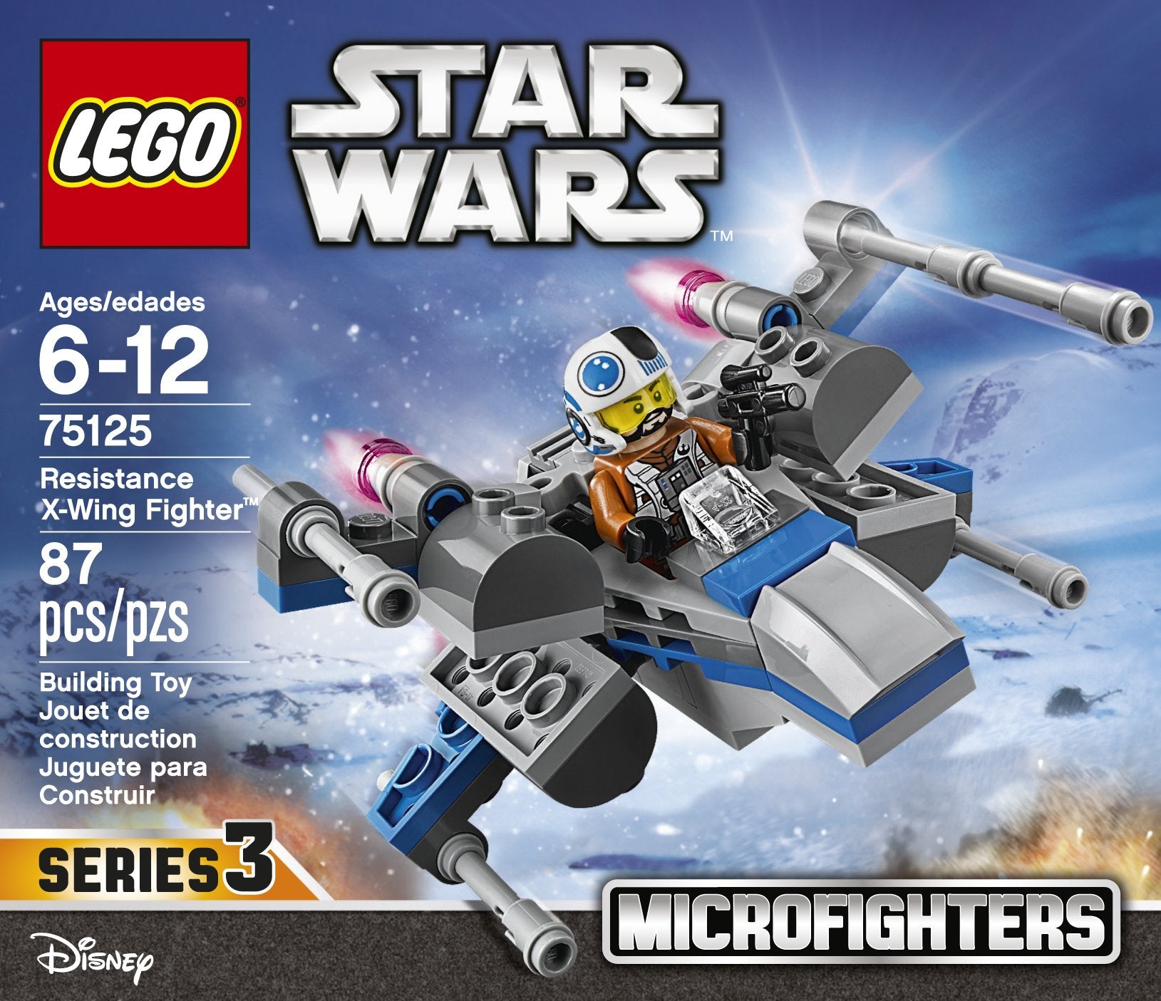Lego Star Wars Resistance X-Wing Fighter 75125 Building Kit (87 Piece)