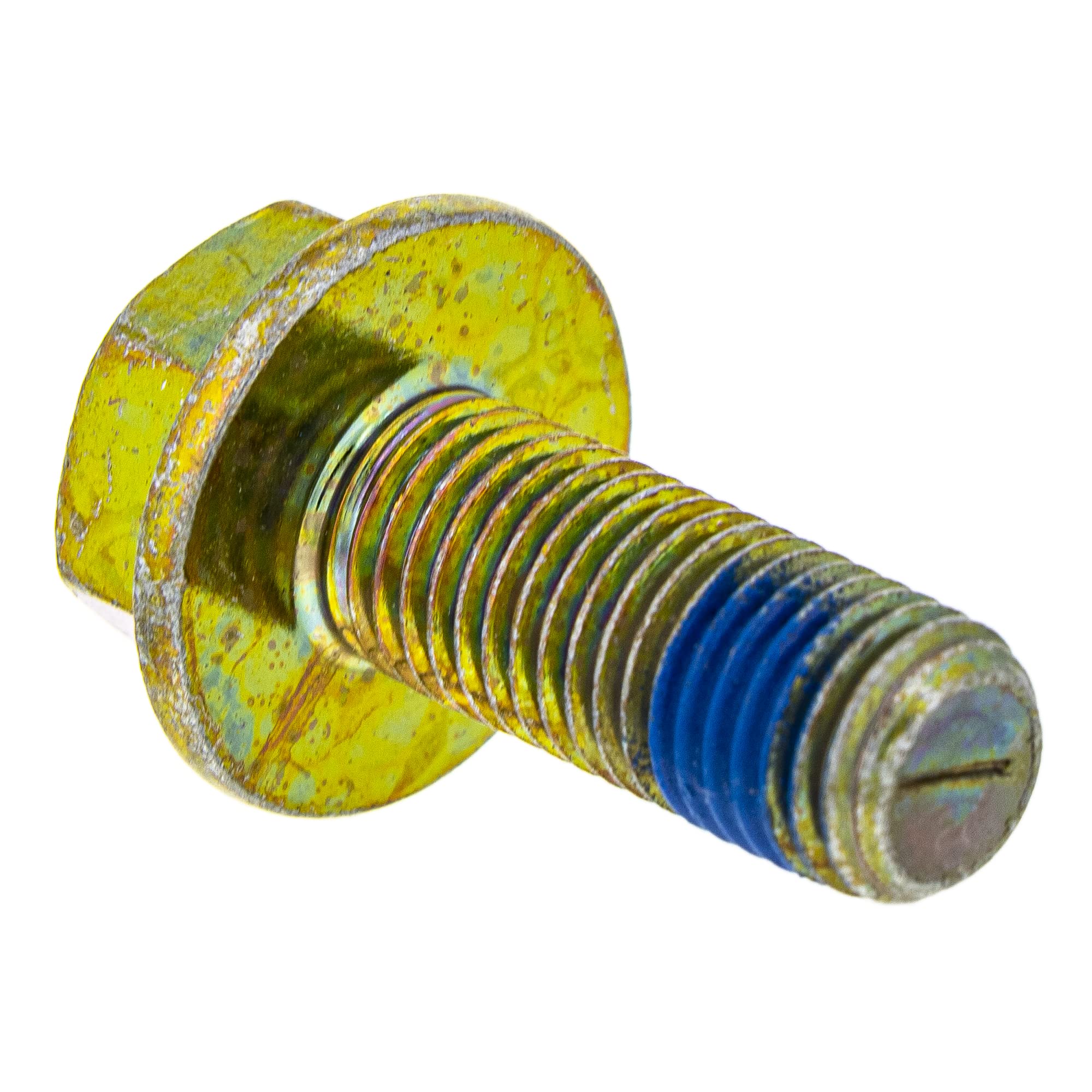 Polaris Gem Bolt With Patch, 10 Mm X 1.25 Mm X 25 Mm, Genuine Oem Part 7518760, Qty 1