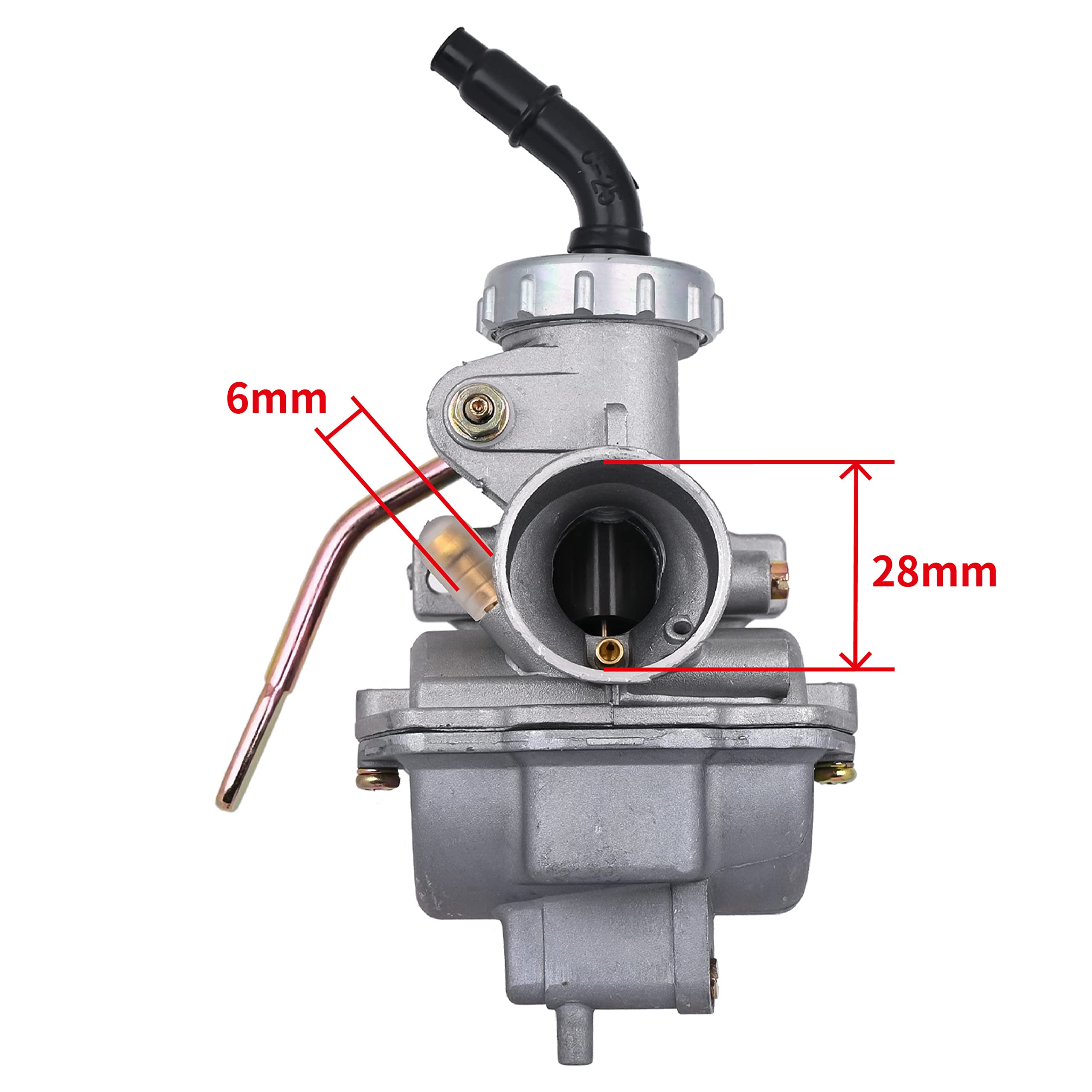 Aylux PZ20 Carburetor for TaoTao Kuzuma Baja 50cc 70cc 90cc 100cc 110cc 125cc Chinese Made 4 stroke ATV Go karts Moped Scooter f