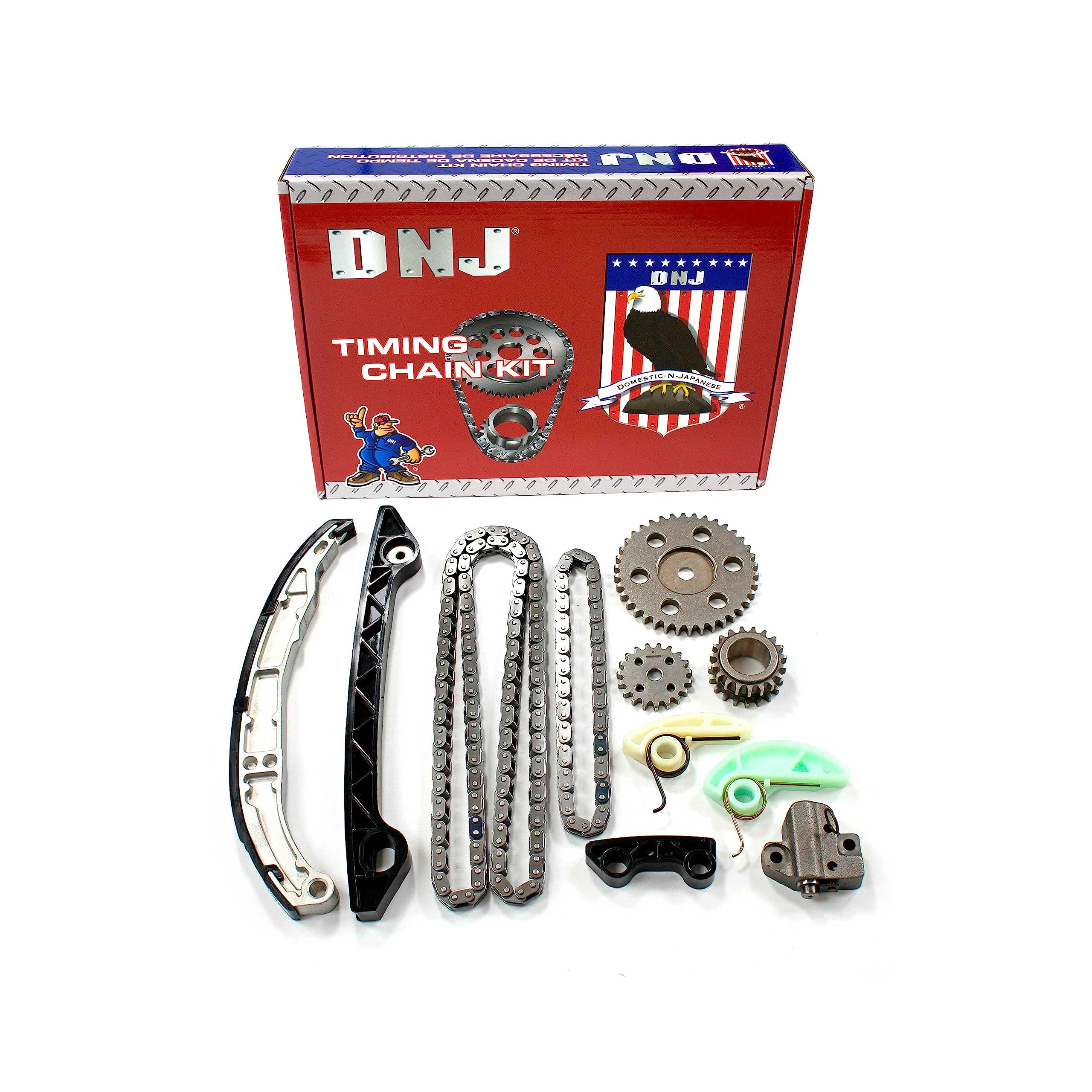 DNJ TK462A Timing Chain Kit/For 2006-2013/ Ford, Lincoln, Mercury, Mazda/Escape, Fusion, Mariner, Milan, MKZ/ 2.3L, 2.5L/ DOHC/ 