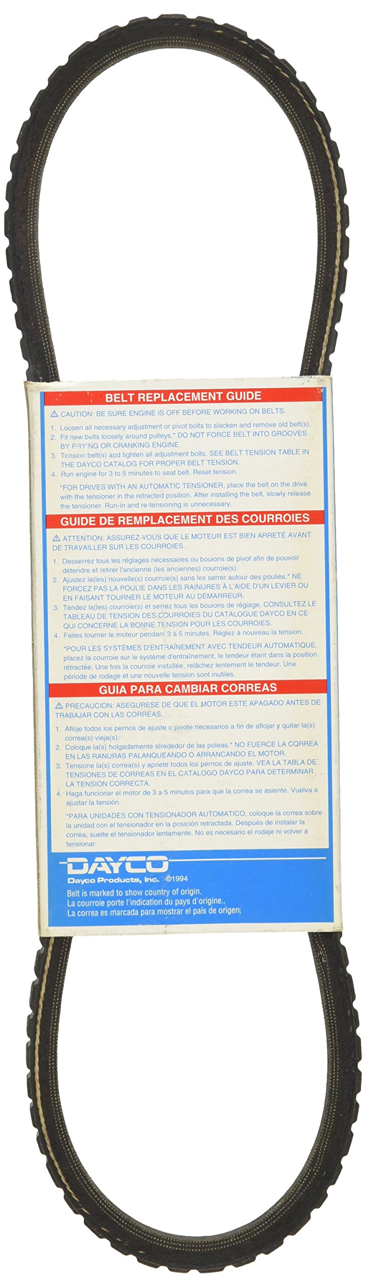 Auto V-Belt, Industry Number 13A0725