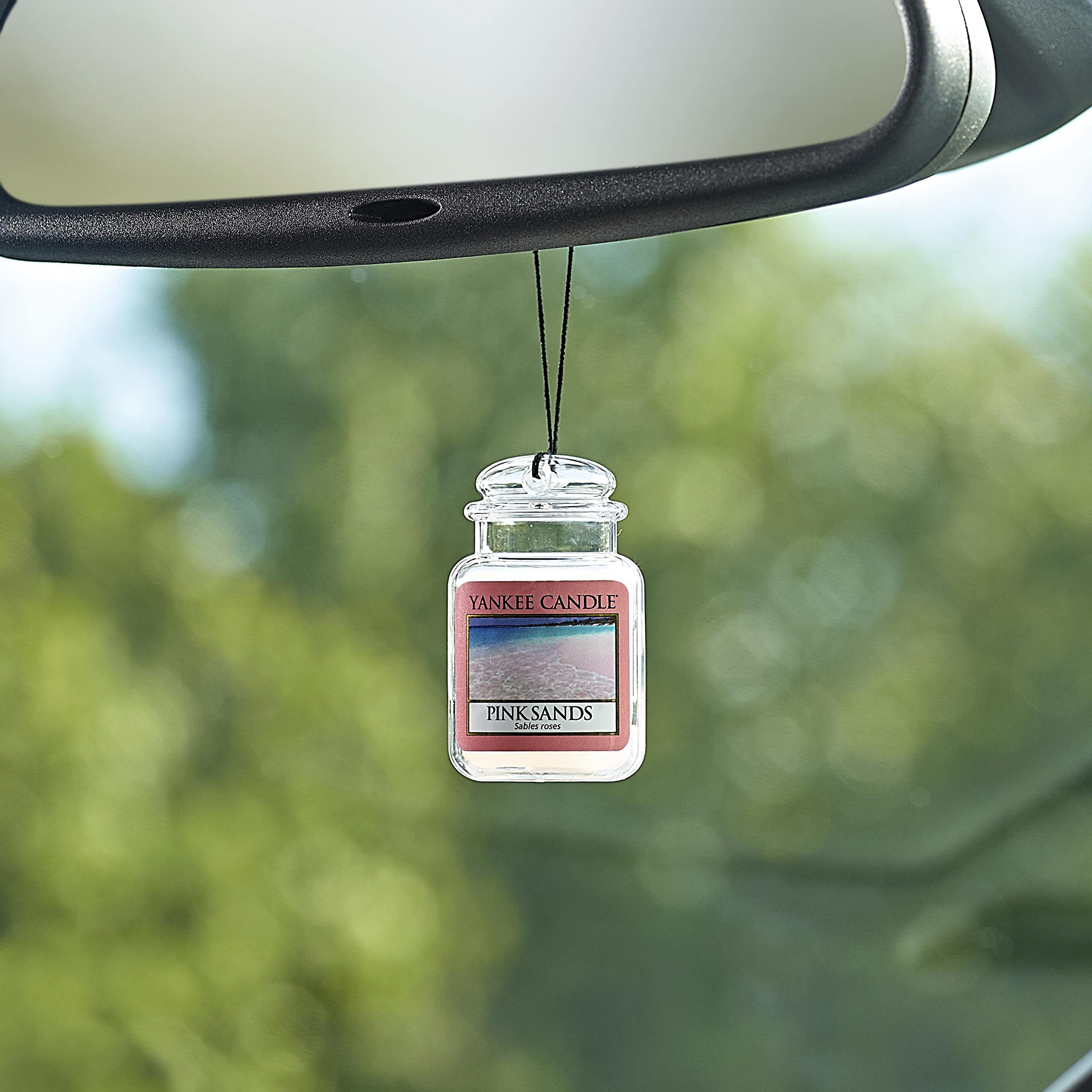 Yankee Candle Car Jar Ultimate Air Freshener, Pink Sands