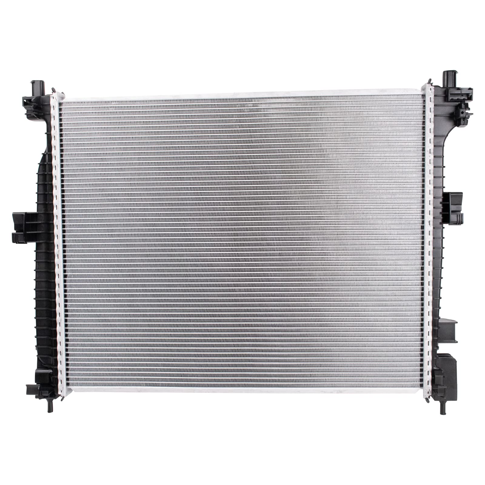 Trq Primary Radiator Assembly Aluminum Core Compatible With 16-20 Dodge Durango 16-21 Jeep Grand Cherokee 21 Grand Cherokee L 22