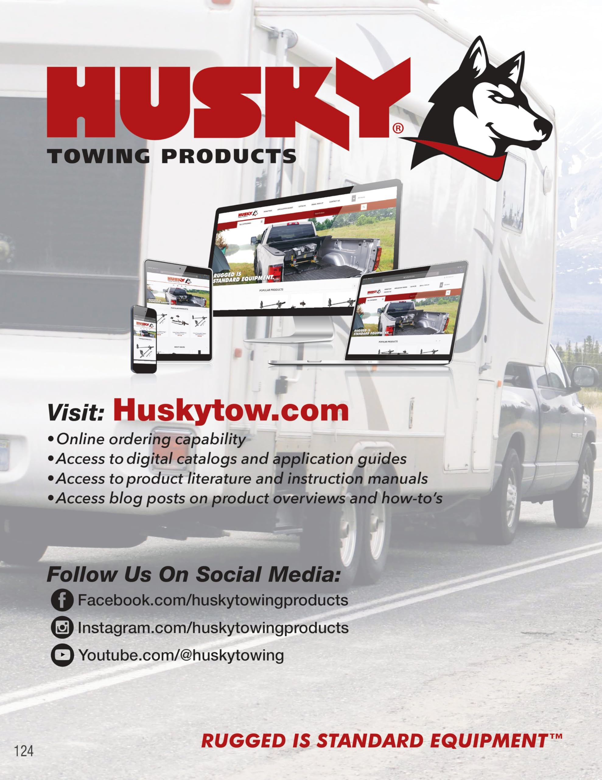 Husky Towing 31519 Weight Distribution Hitch Bar Weight Distributing Hitch