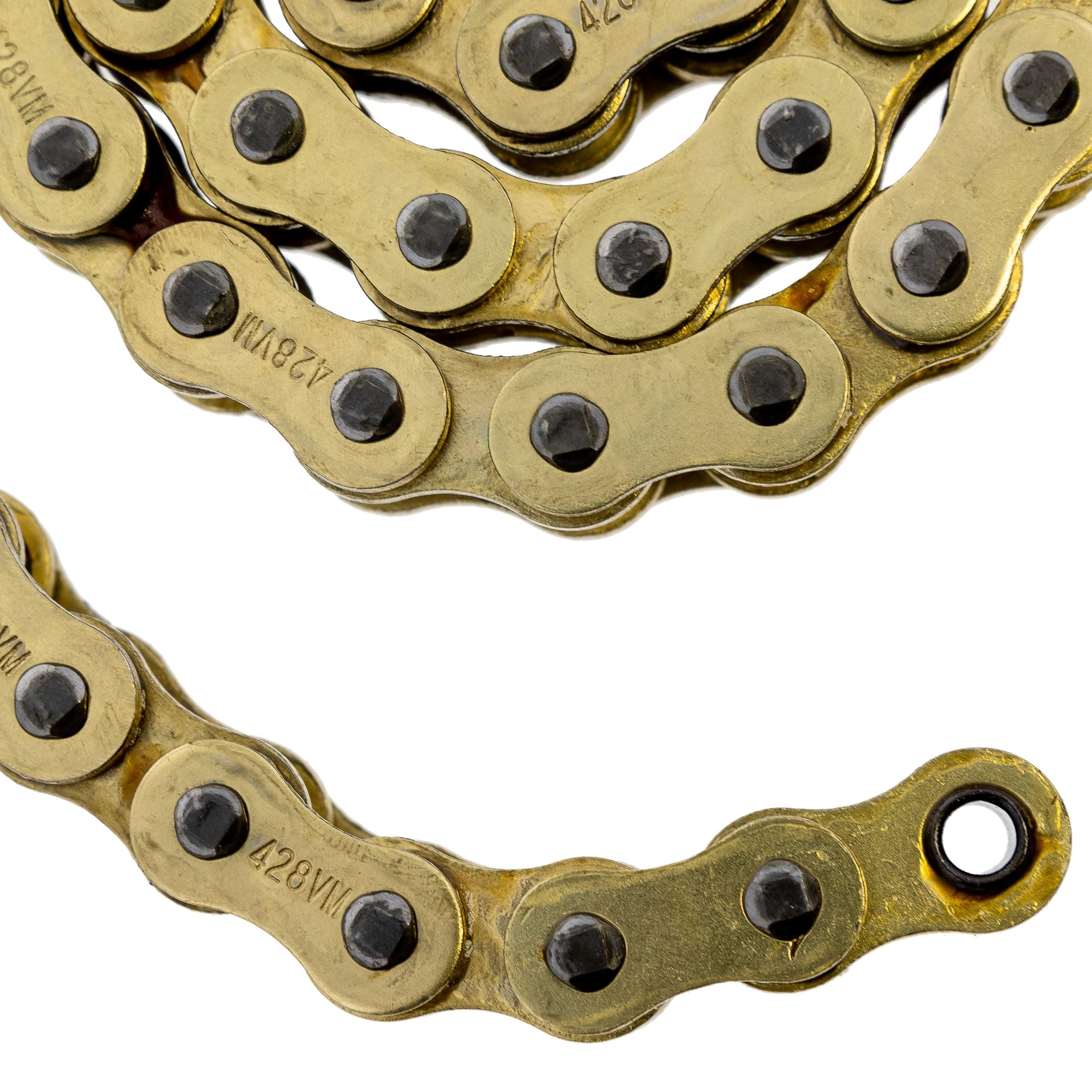 Niche Gold 428 X-Ring Chain 122 Links With Connecting Master Link