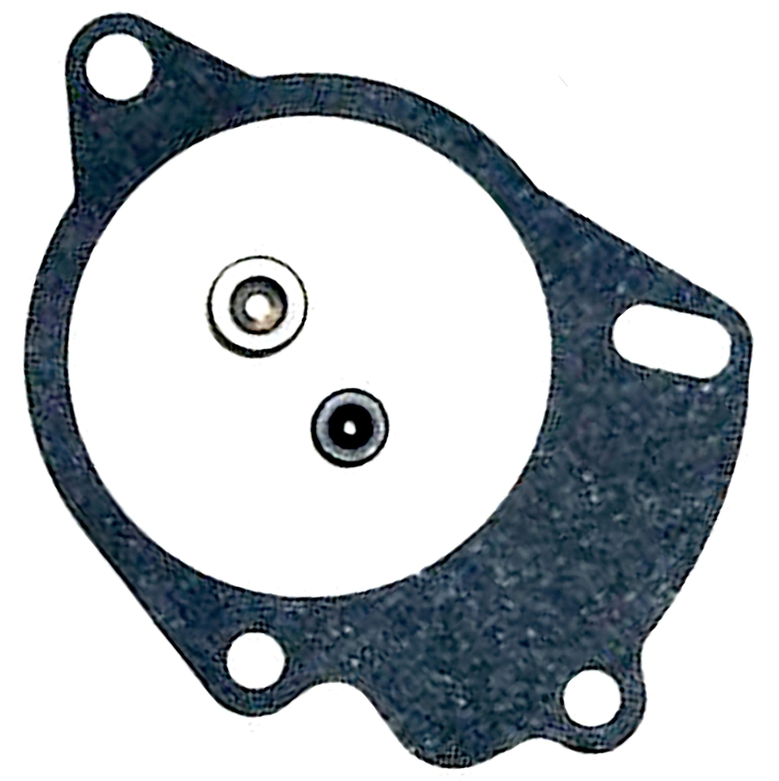 Apdty 109848 Water Pump & Gasket (Willys 2.2L Engine)