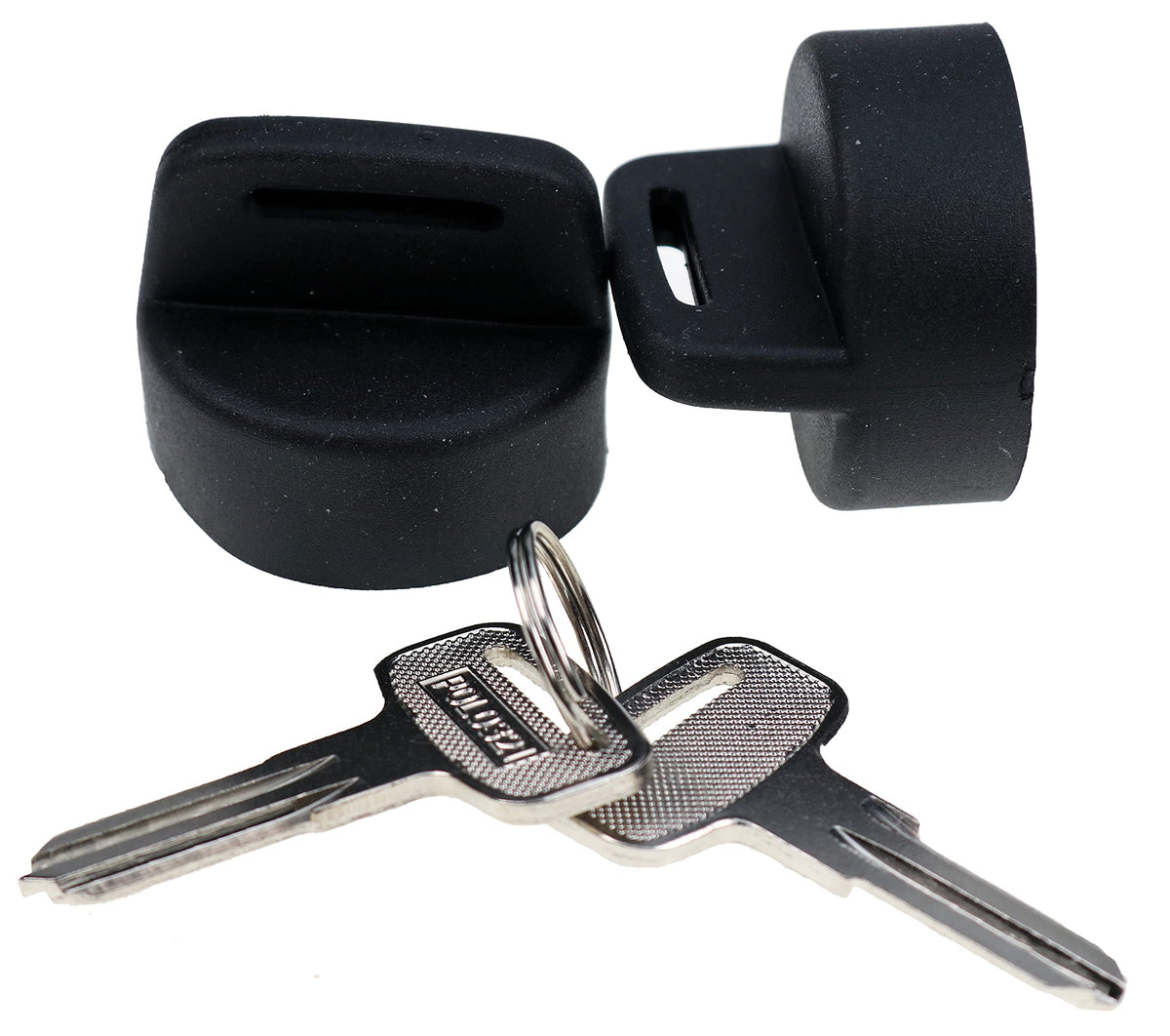 Jeenda 2Pcs Atv Blank Key 4010321 With Two Ignition Key Cover 5433534 Compatible With Polaris 22/23/27/28 Series Magnum 325/330/