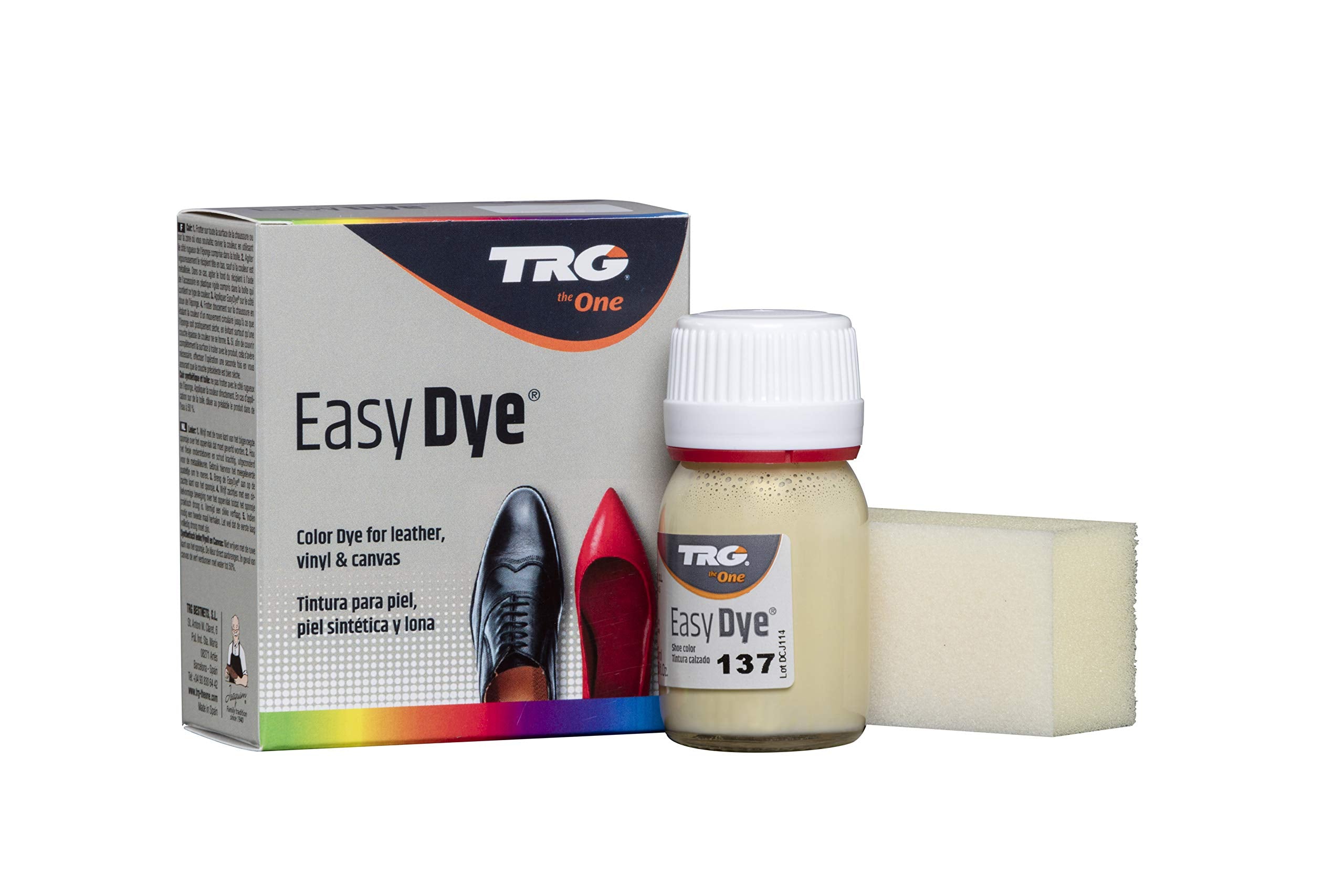 Trg Easy Dye For Leather And Canvas Shoes And Accessories (137 - Cream)