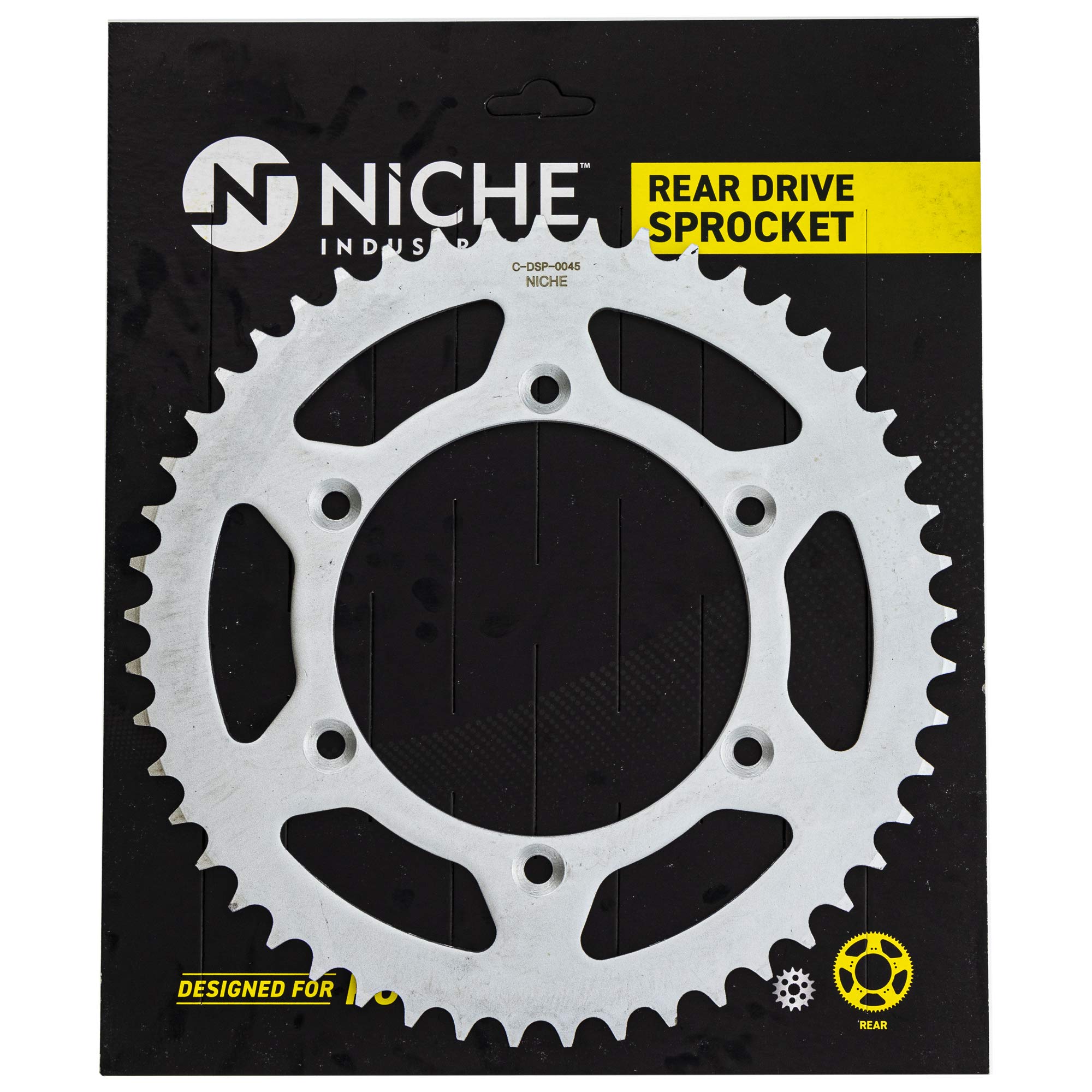 Niche Drive Sprocket Chain Combo For Suzuki Rmz450 Front 14 Rear 49 Tooth 520V-X X-Ring 114 Links