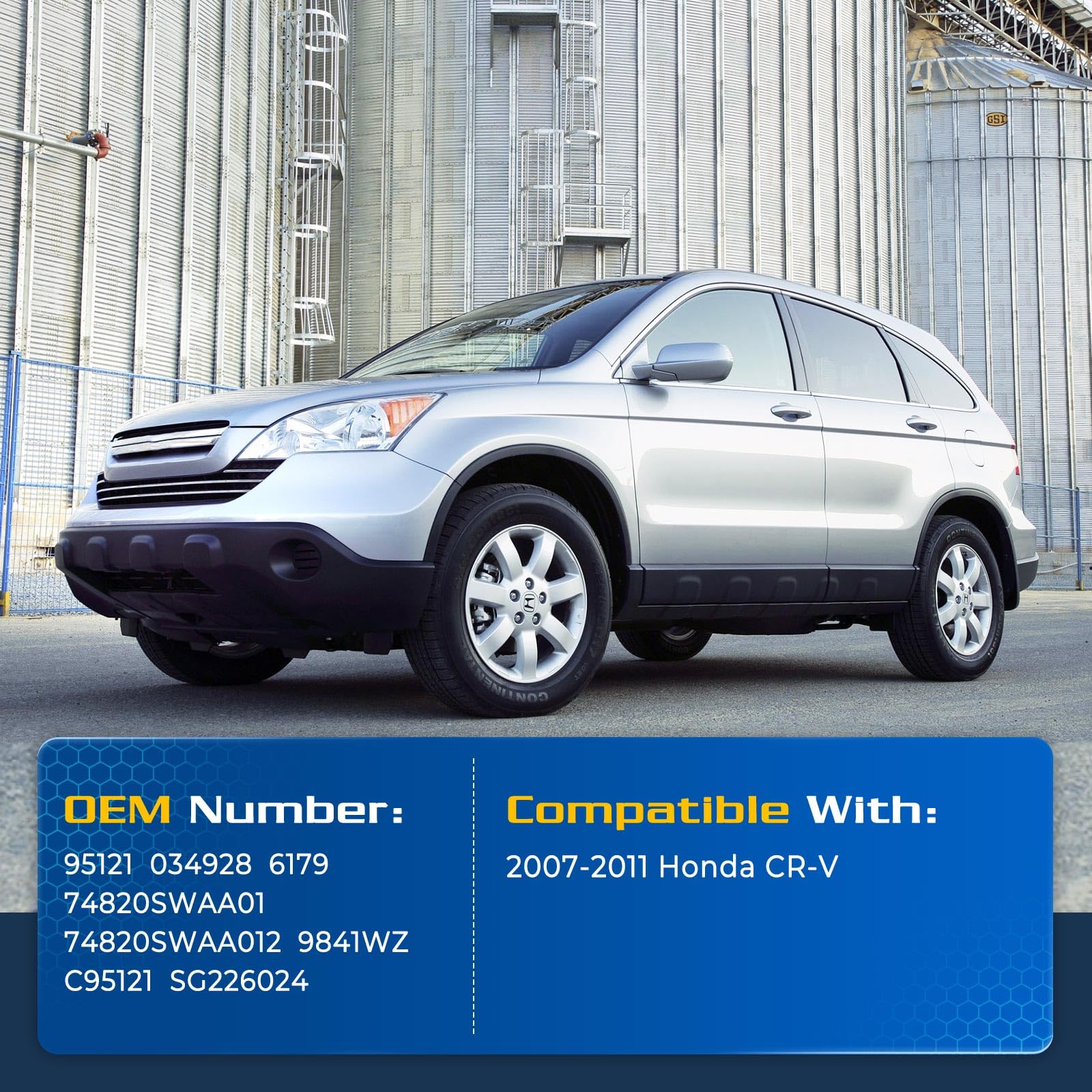Arana Trunk Struts For Honda Crv 2007-2011, 6179 Rear Hatch Struts Lift Support Compatible With 2007-2011 Honda Cr-V Base/Ex/Ex-