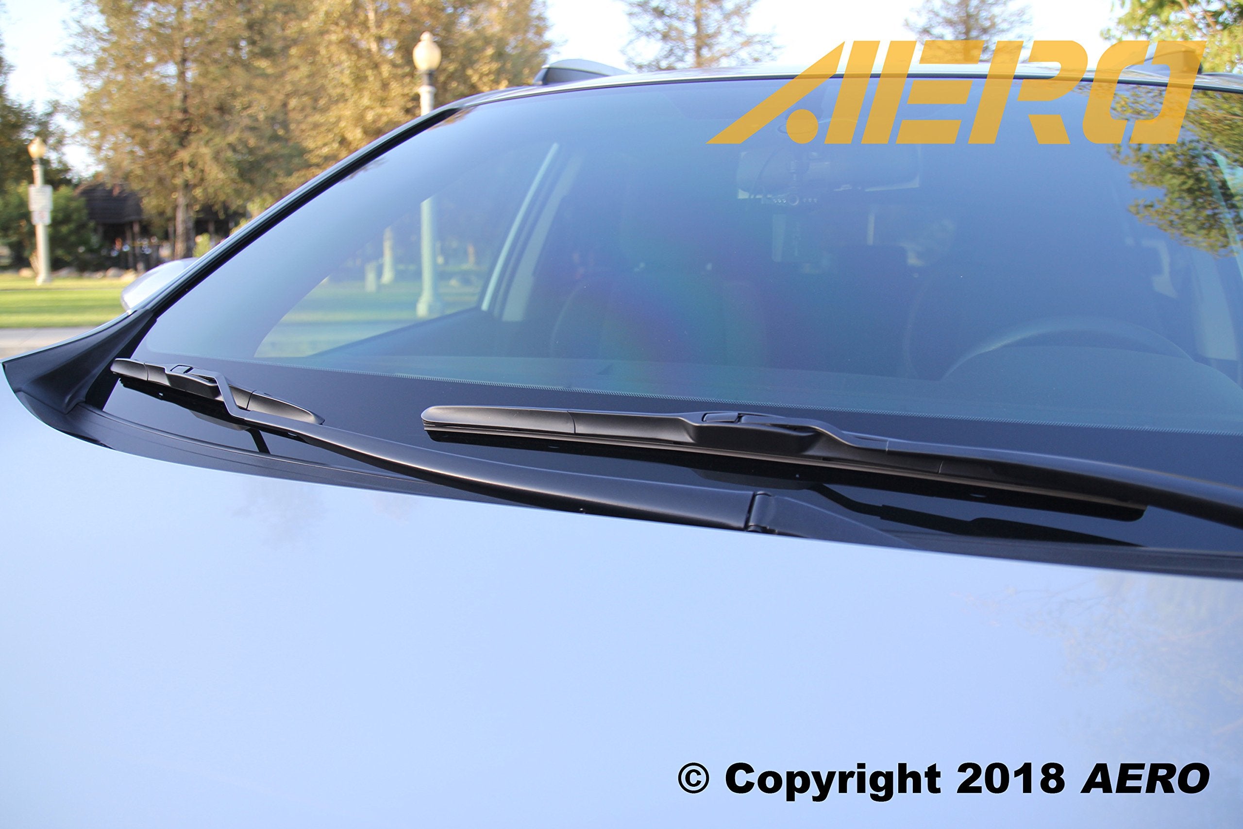 Aero Hybrid 22'' + 22'' Premium Quality All-Season Windshield Wiper Blades (Set Of 2)