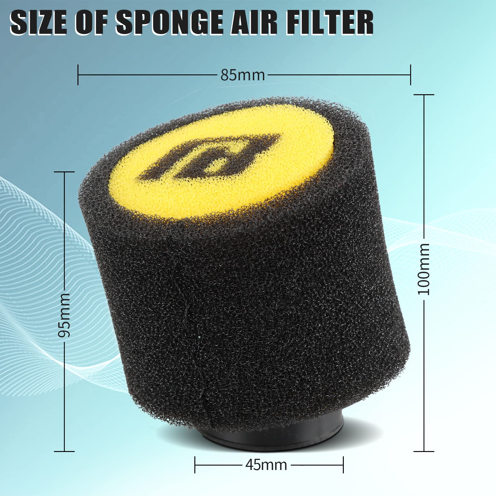 Nibbi Motorcycle Carburetor, Pe22Mm Flange Carb For 110Cc 125Cc 130Cc With Carb Jets, For Dirt Bike Pit Bike Atv Go Karts Moped