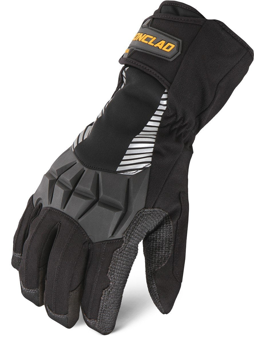 Ironclad Tundra® Gloves - Rated To 0° Cold, Cold Weather, Insulated, Waterproof Gloves, Safety, Reinforced Hand Protection Gloves ,Black
