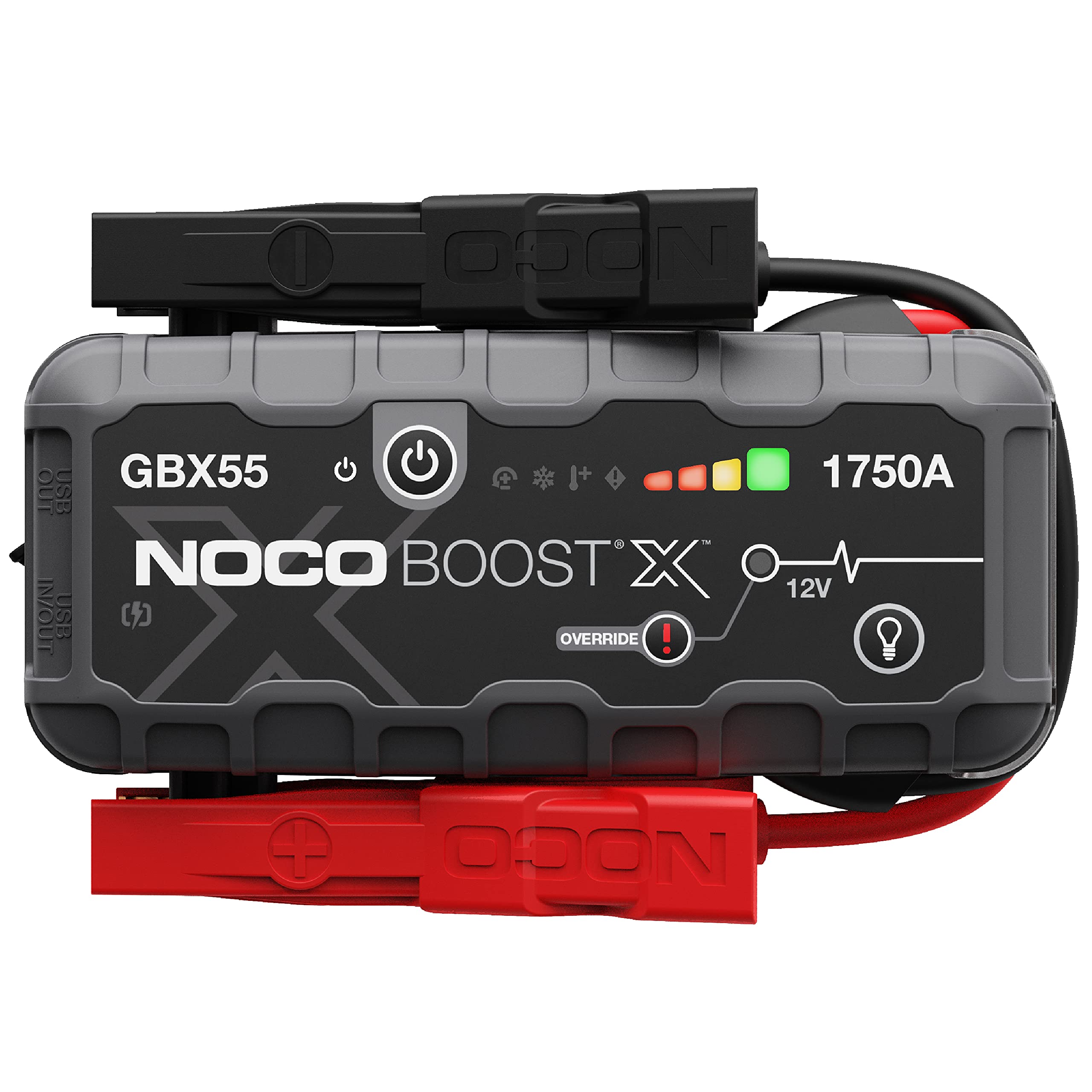 Noco Boost X Gbx55: 1750A Ultrasafe Jump Starter - 12V Lithium Battery Booster Pack, Portable Jump Box, Power Bank & Jumper Cabl
