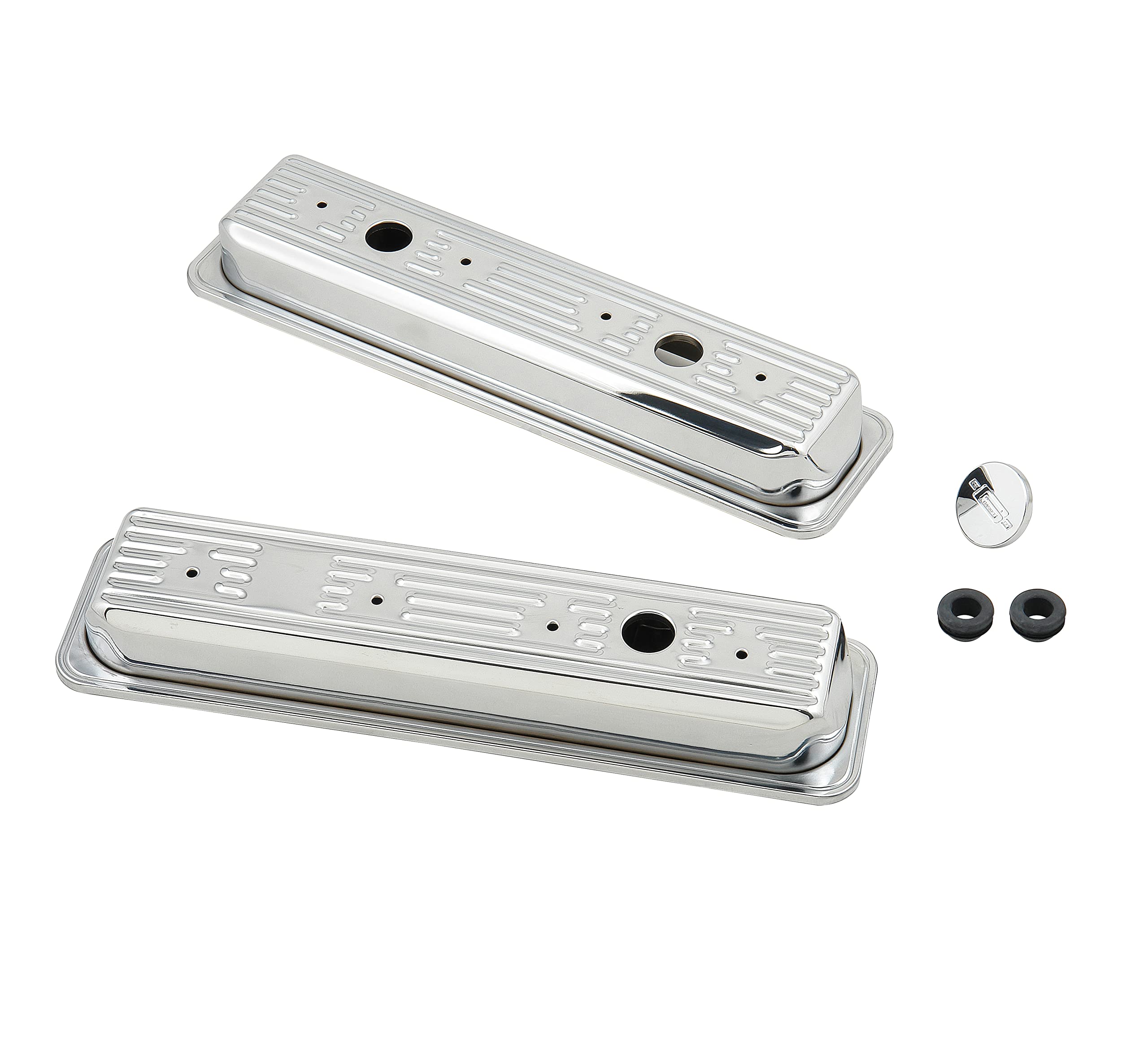 Mr. Gasket 9415 Chrome Plated Valve Cover