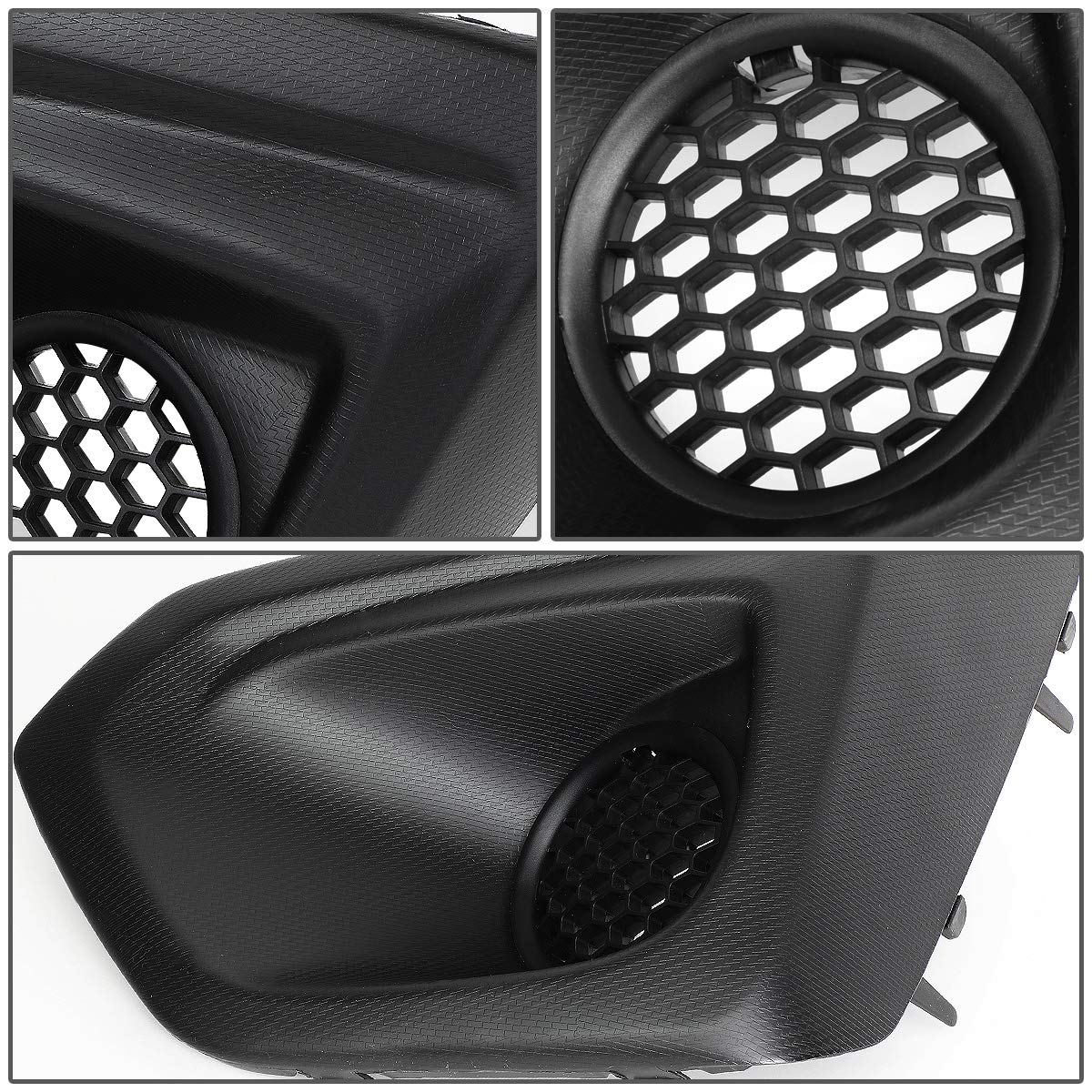 Dna Motoring Fl-Ztl-273 Front Bumper Fog Light With Bezel Driver & Passenger Side Enhance Visibility [Compatible With 12-14 Suba