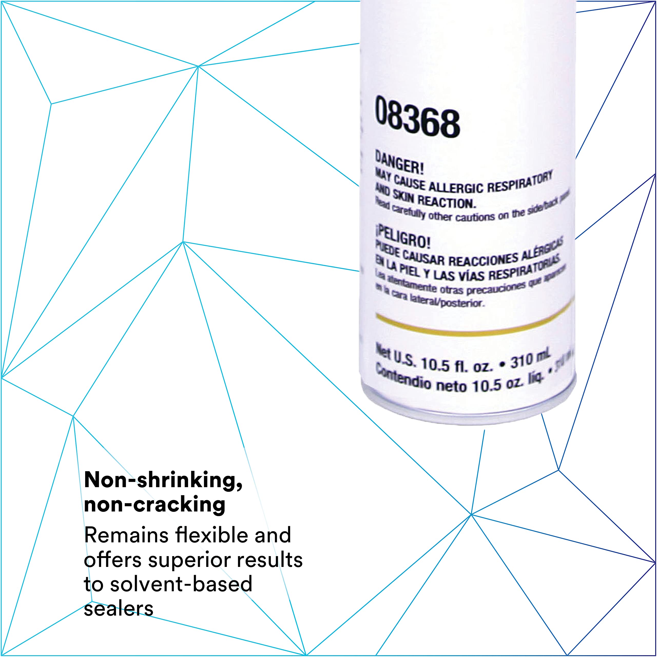 3M Urethane Seam Sealer, 08368, White Color, High Solids, Permanently Flexible, 310Ml/10.5 Fl Oz Cartridge