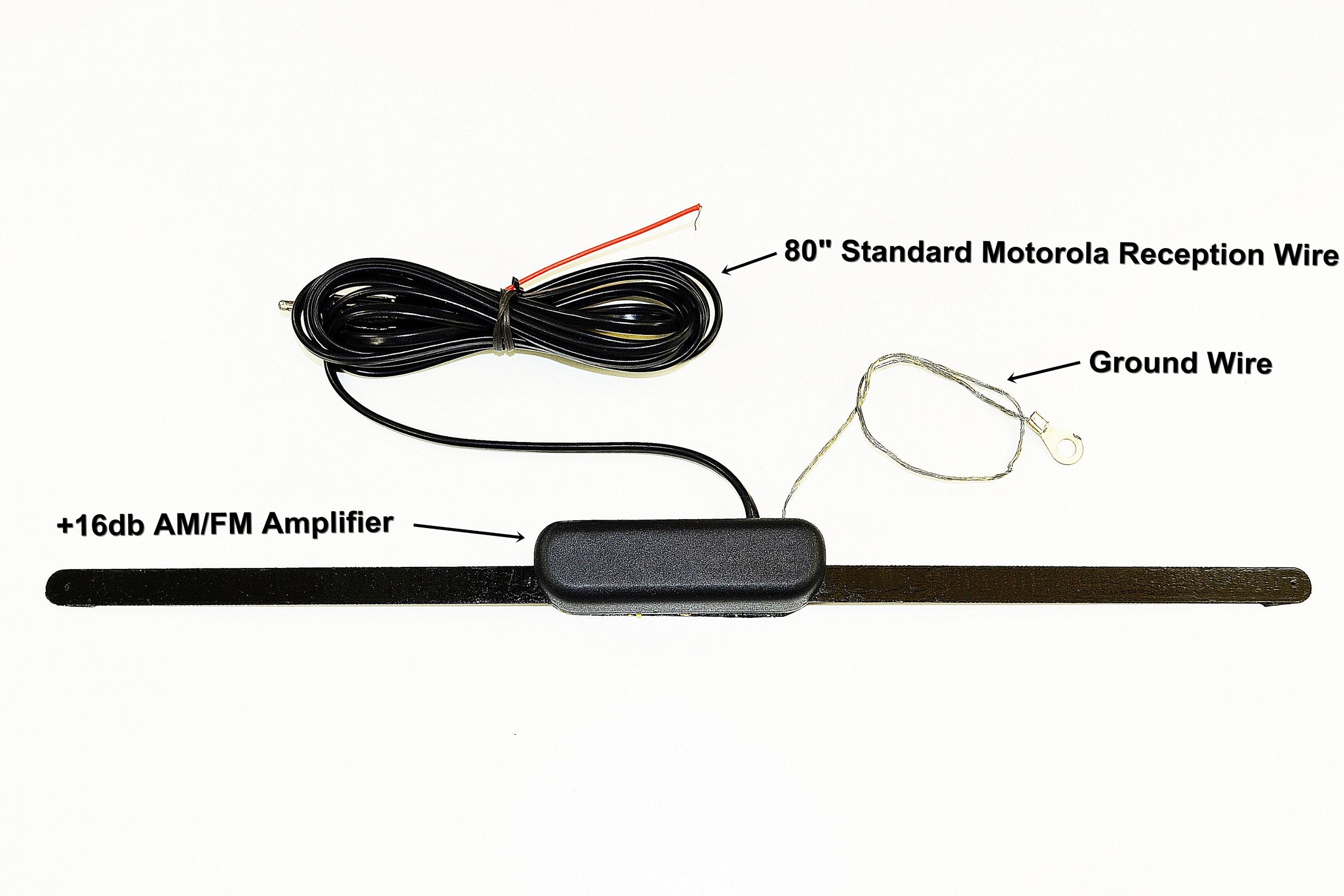Antennamastsrus - Universal Hidden Style Am-Fm Radio Antenna For (Boat'S-Hot Rod'S-Golf Cart'S-Dune Buggies-Harley'S-Motorcycle'