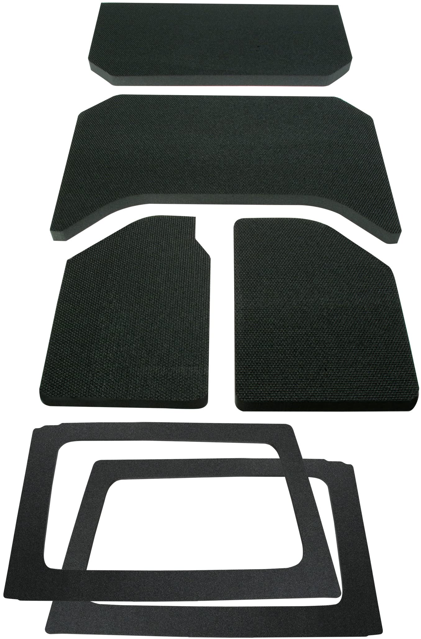 Design Engineering Black Original Boom Mat Sound Deadening HeadLiner Kit Compatible with 4-Door Jeep Wrangler JK (2011-2018)
