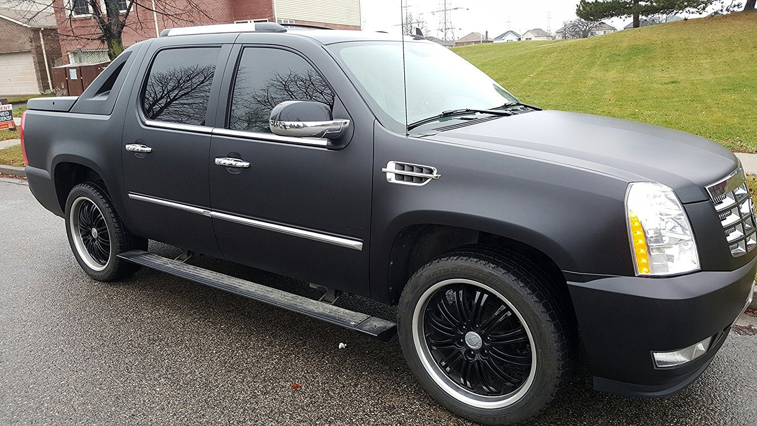 Vvivid Matte Black Vinyl Wrap Roll Xpo Air Release Technology (1.5Ft X 5Ft)