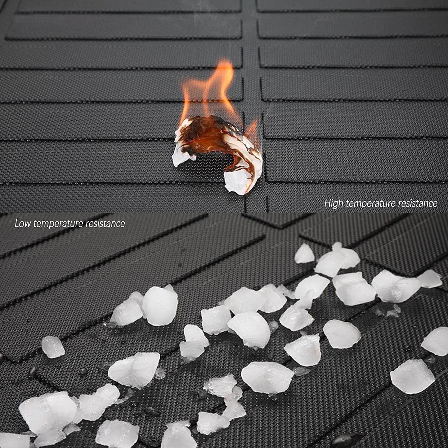 KELCSEECS Floor Mats & Cargo Liner Custom for 2026 2025 2024 2023 Honda HRV/Honda HRV Hybrid Car Mats Cargo Mat Floor Liners Tru