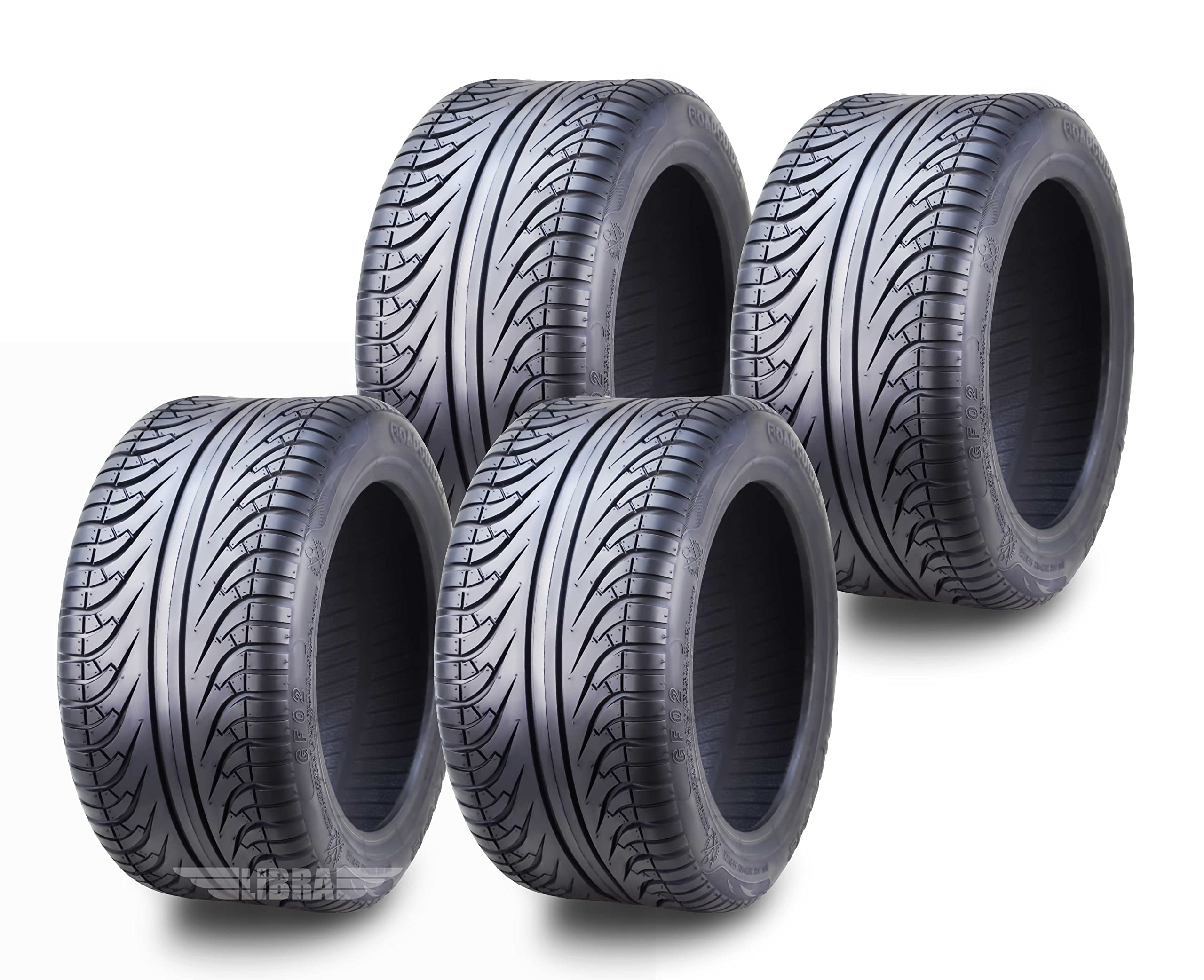 ROADGUIDER 18X8.5-8 Golf Cart ATV Tires 4 Ply 18x8.5x8 -Set 4-14039