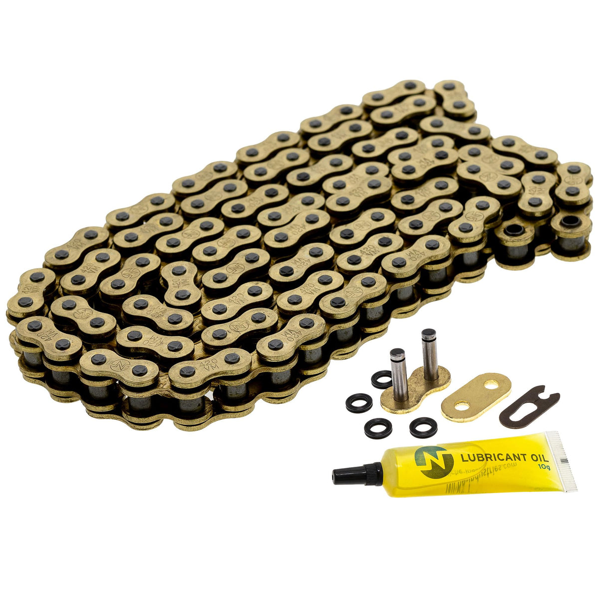 Niche Gold 420 X-Ring Chain 106 Links With Connecting Master Link