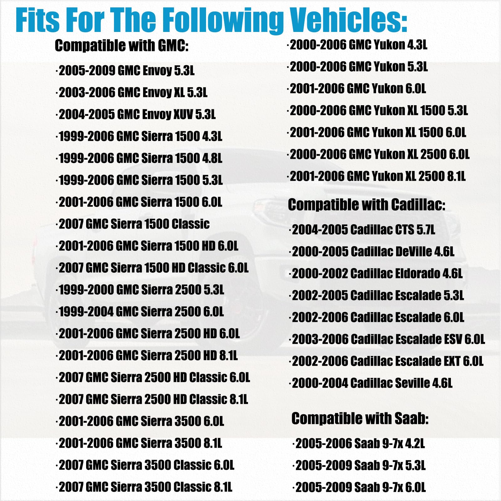 OYEAUTO Mass Airflow Sensor Meter MAF DL-6012 AF10043 Compatible with Chevy Cadillac GMC Silverado Suburban Tahoe Yukon XL Sierr