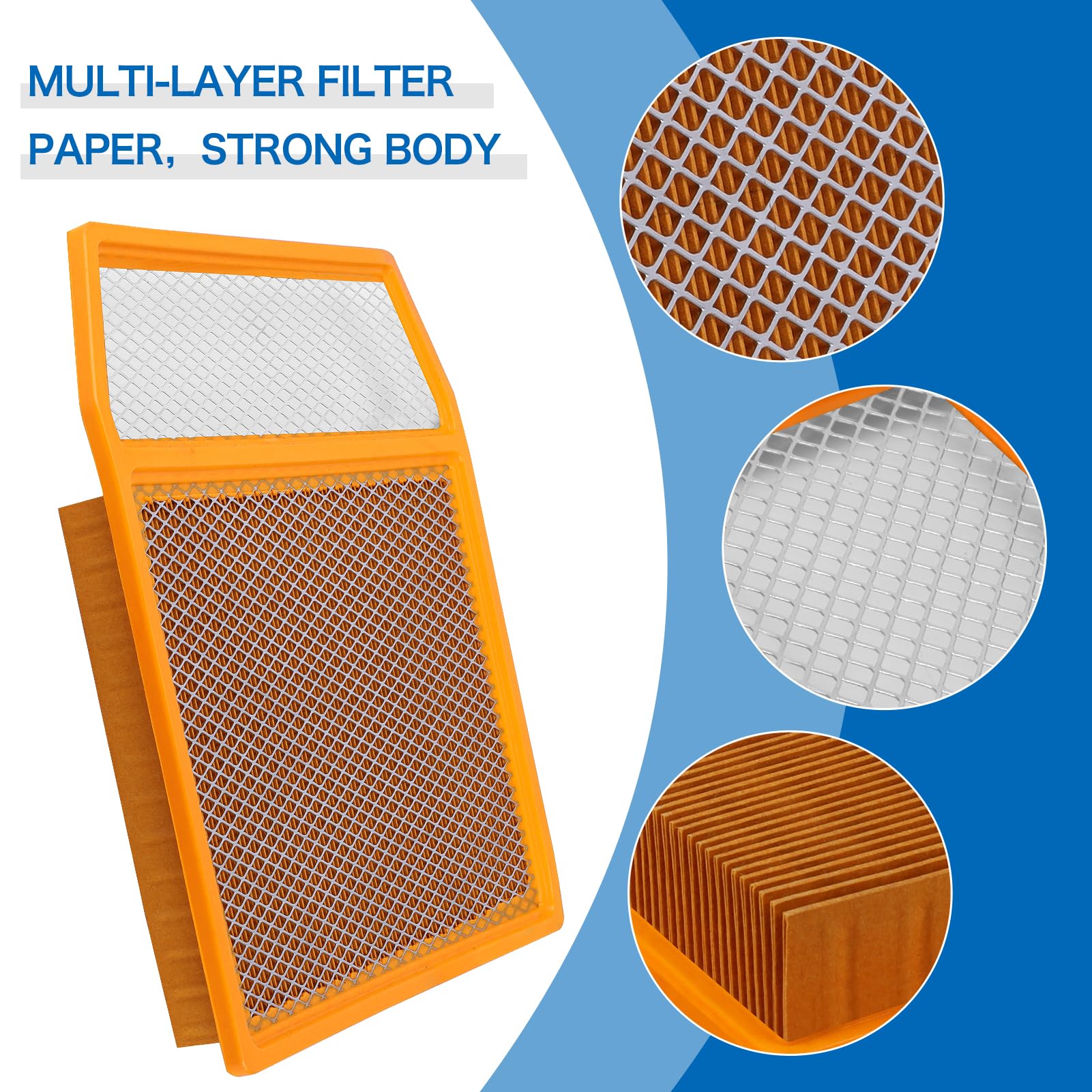 LOCOPOW 707800327 Air Filter for Can Am Commander Maverick 1000 1000R 800R Max X XT XTP XDS XMR XRS XXC DPS LTD 2011 2012 2013 2