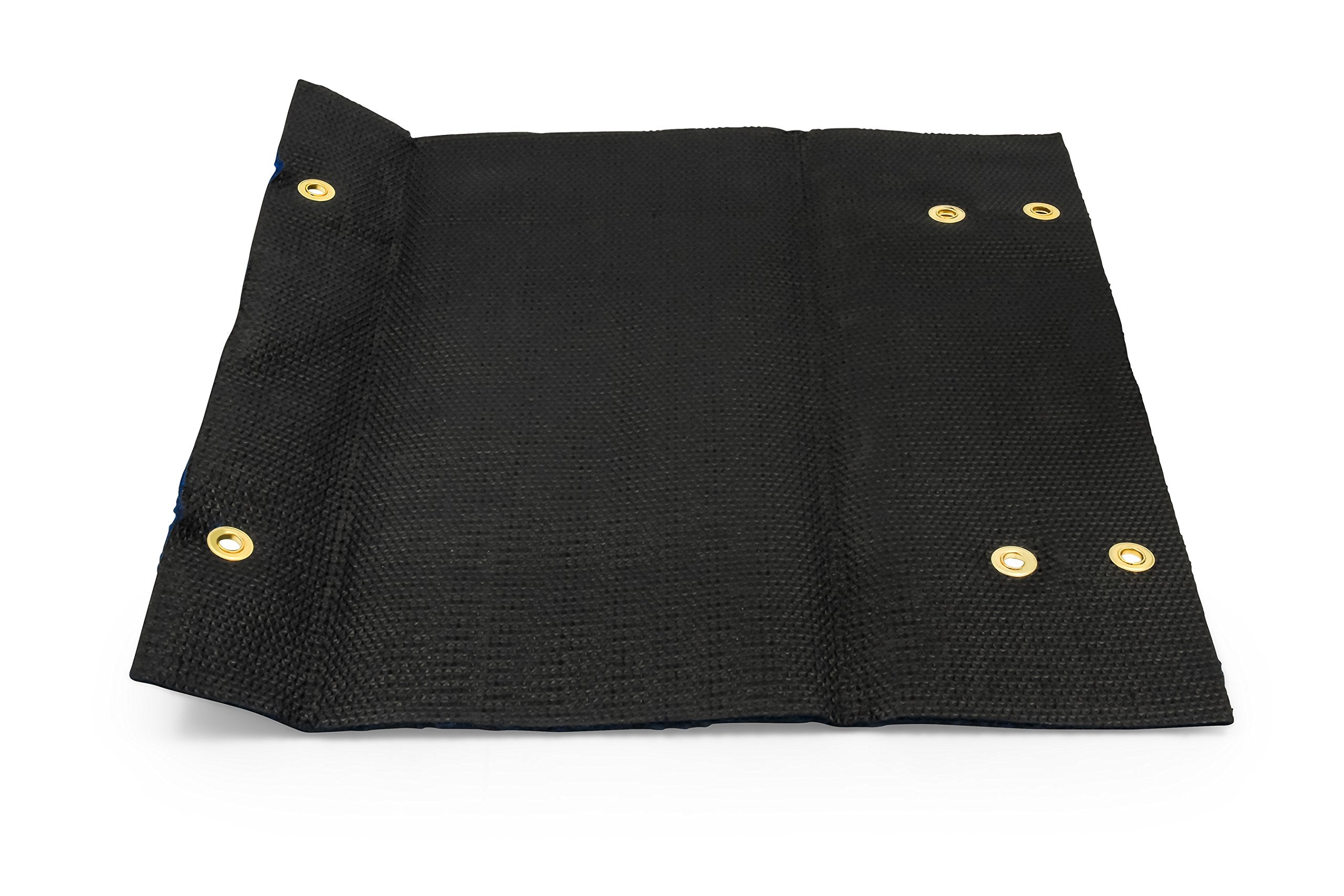 Camco 42905 Blue Premium Wrap Around Rv Step Rug (100% Polyester (17.5'' X 18''))