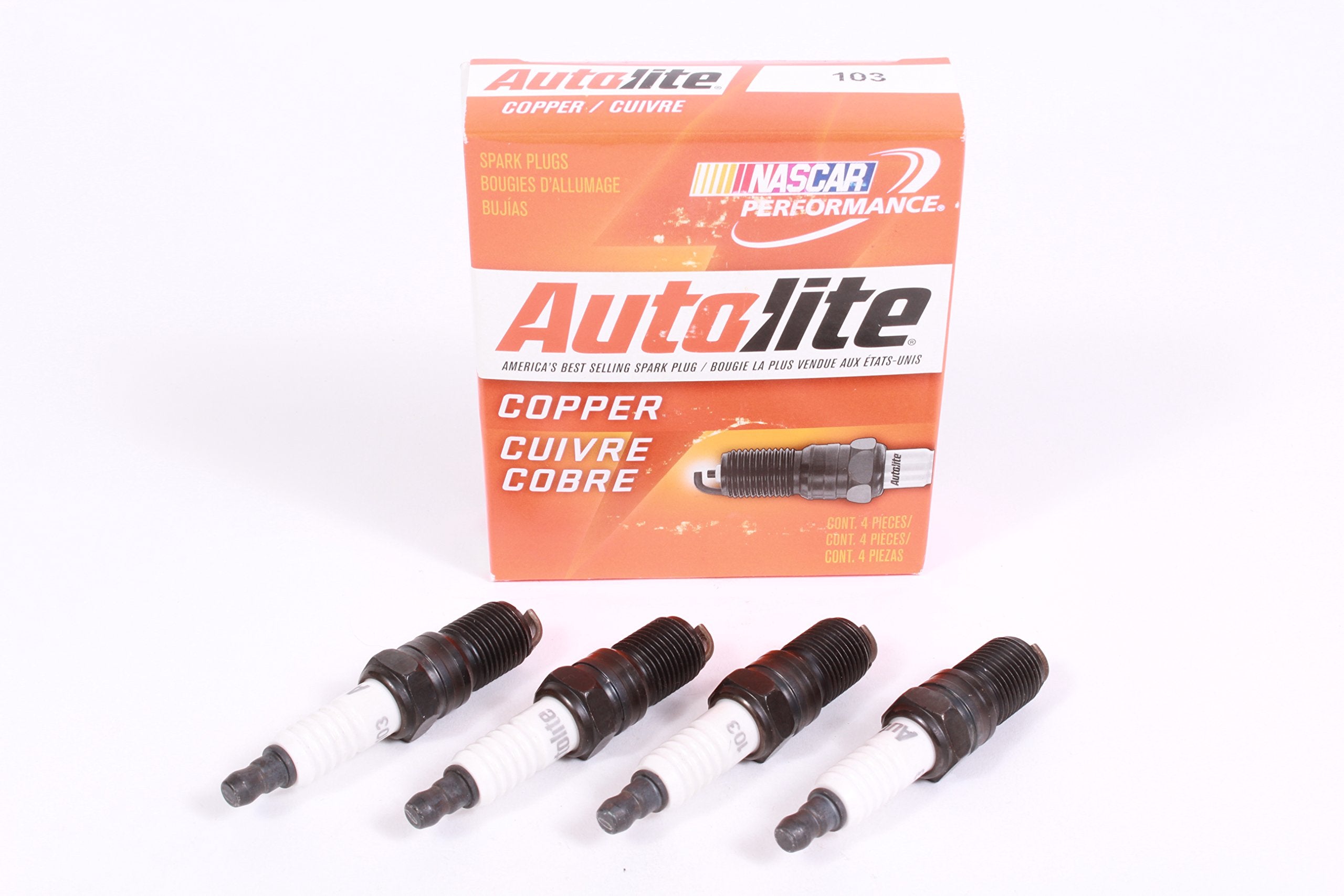 Autolite 103 Spark Plug Copper Core (4 Pack)