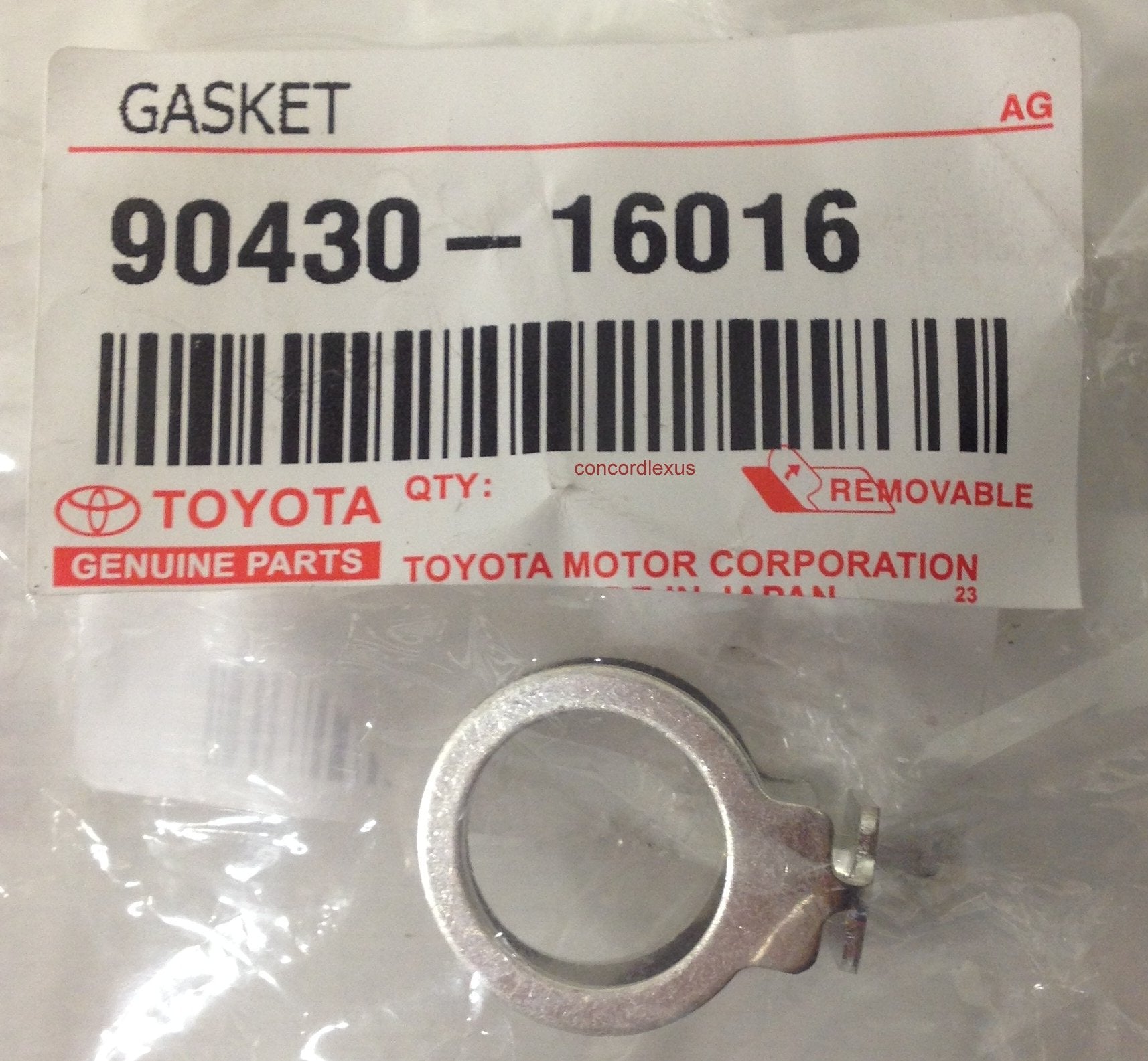 Toyota 90430-16016 Gasket