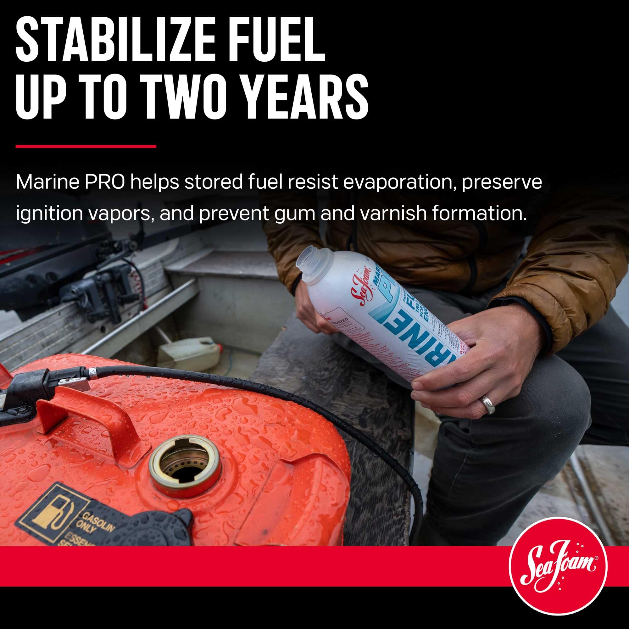 Sea Foam Marine Pro Marine Fuel System Treatment Mp20, 20 Oz, Pack Of 6