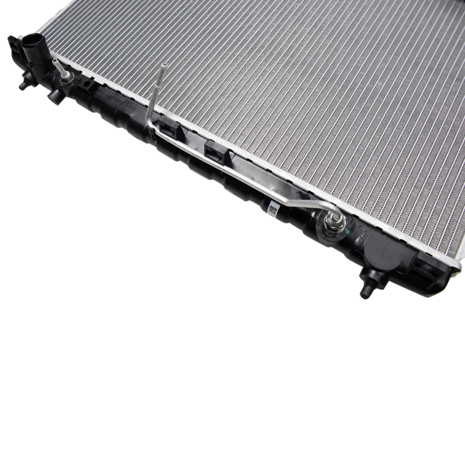 Trq Radiator Assembly Aluminum Core Compatible With 01-06 Hyundai Santa Fe Cu2389 Hy3010119