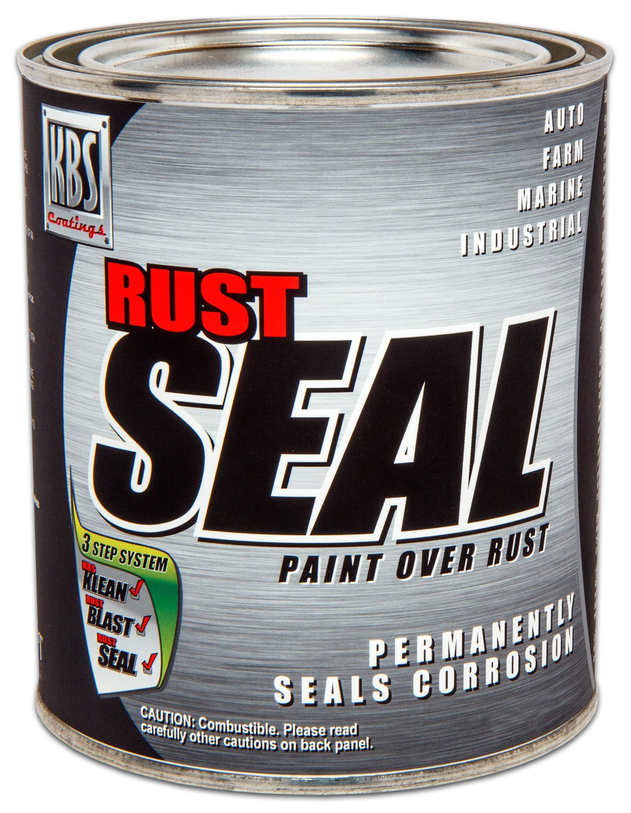 Kbs Coatings 4403 Silver Rustseal - 1 Quart