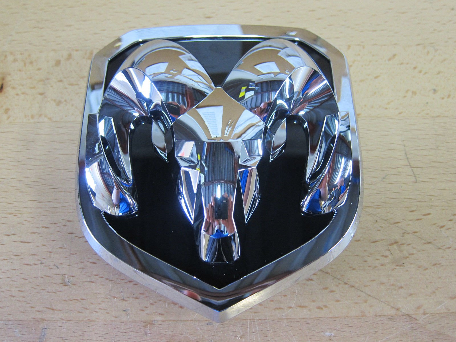 2013-2016 Dodge Ram Chrome Ram Head Grille Emblem Medallion Mopar Oem