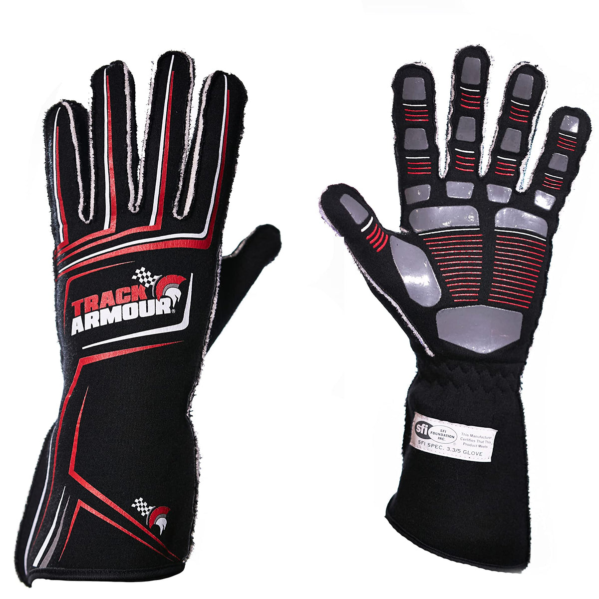 Track Armour Series 4 Racing Glove Sfi 3.3/5 Nomex Fabric Silicon Grip WBCARB0BHXZGH4L