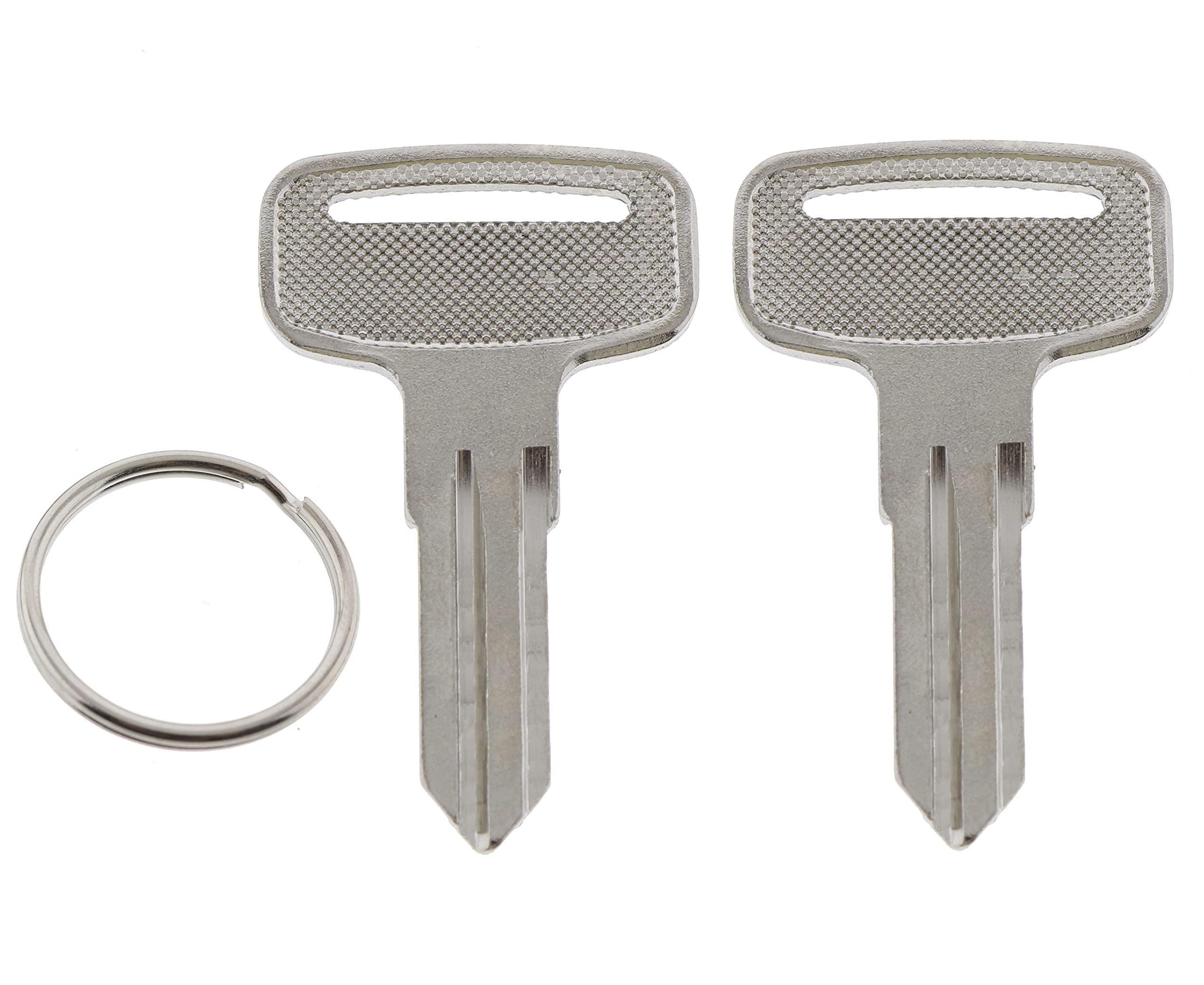 Jeenda 2Pcs Atv Blank Key 4010321 Compatible With Polaris 22/23/27/28 Series Magnum 325/330/500 Sportsman 335/400/450/500 Trail Blazer 250 Trail Boss 325 Xpedition 325 Xplorer 250/400