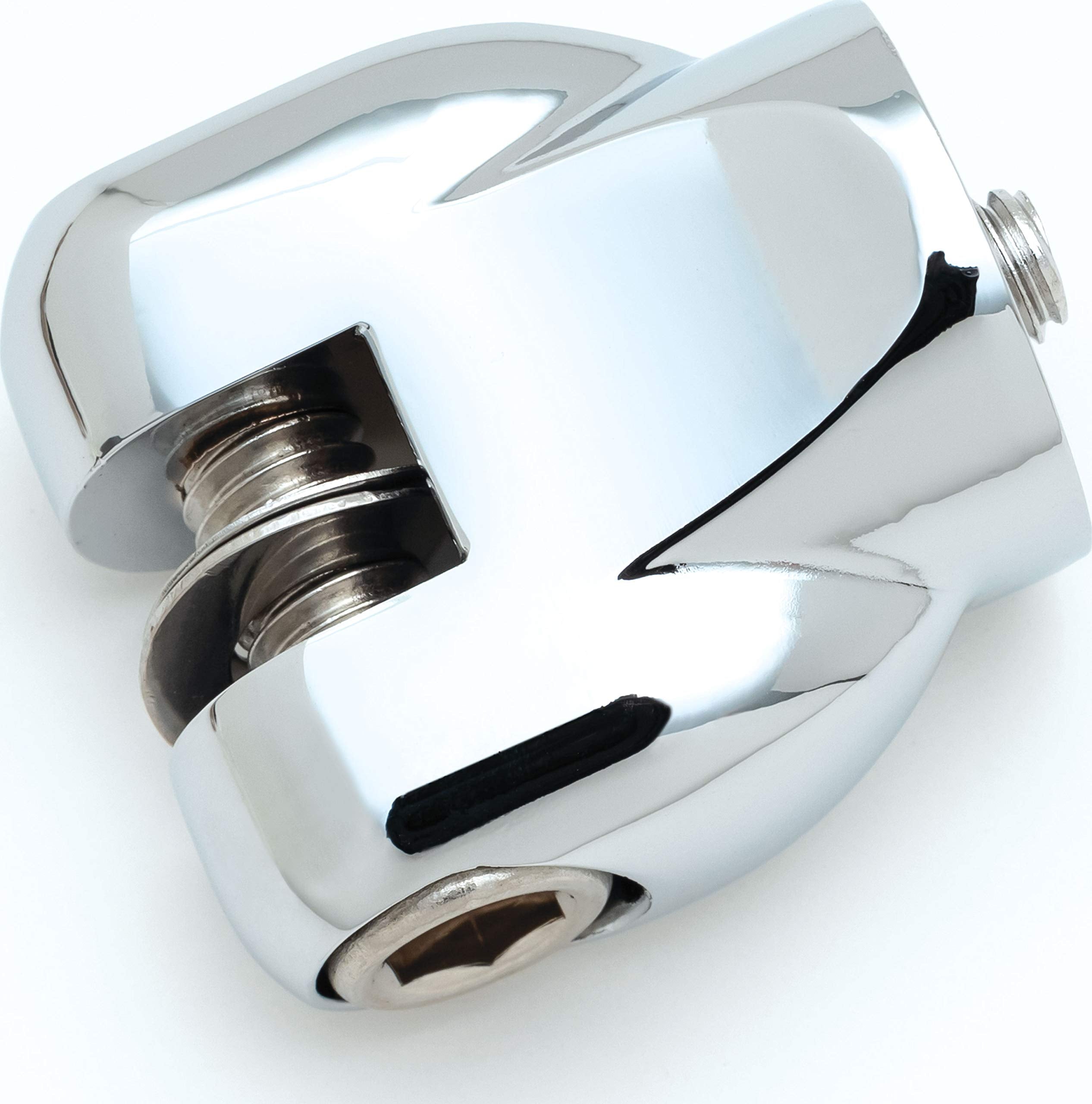 Kuryakyn 8833 Motorcycle Foot Control Component: Replacement Left Spitfire Clevis For Harley-Davidson, Indian, Victory Motorcycles, Chrome, Pack Of 1