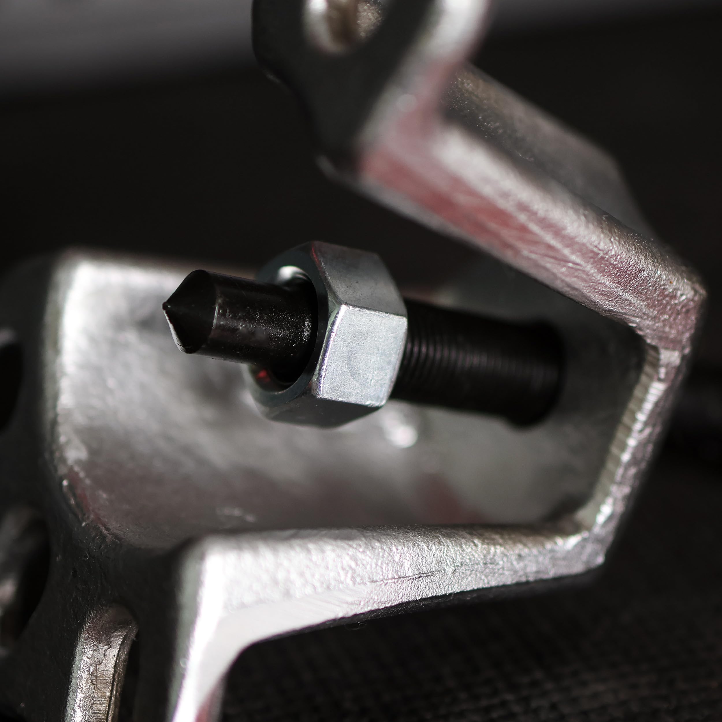 Abn Axle & Front Wheel Hub Puller - Flange Type Tool 3-3/4 To 4-1/2 Inches Power Steering Pulley Remover Hub Grappler