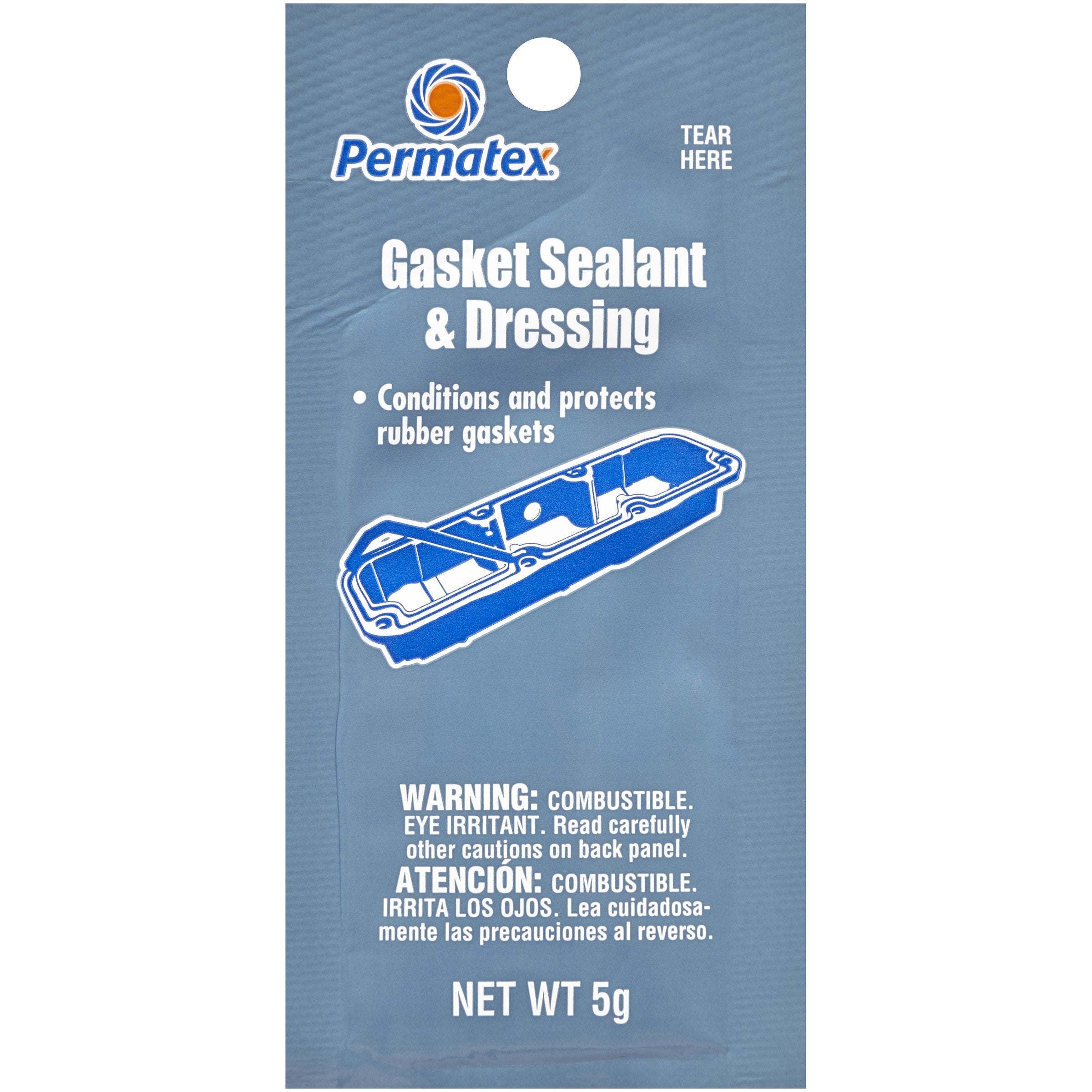 Permatex 09974 Counterman'S Choice Gasket Sealant And Dressing, 5 G
