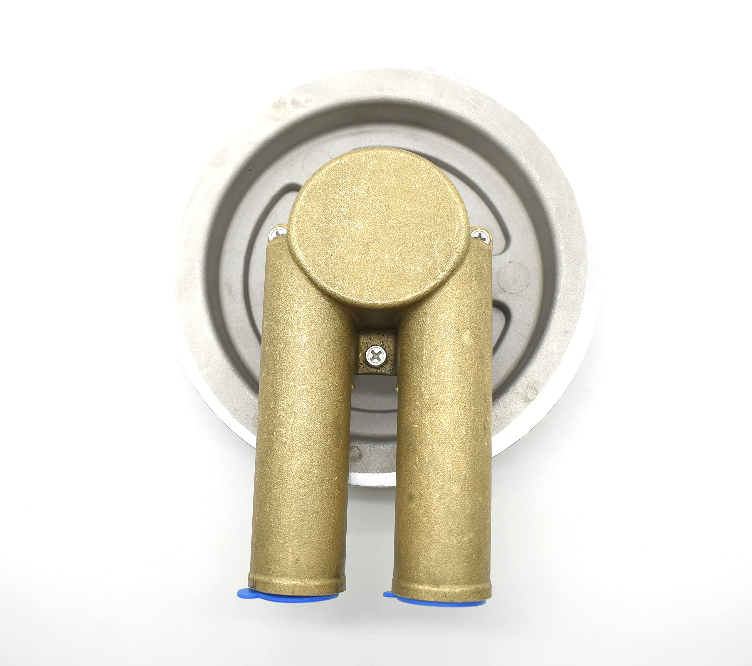 21214596 Sea Water Pump 5.7 Crank Mounted Sea Water Pump For Volvo Penta 4.3 5.0 5.7 Replace 21214596 3858229 With Double-V Belt Pulley