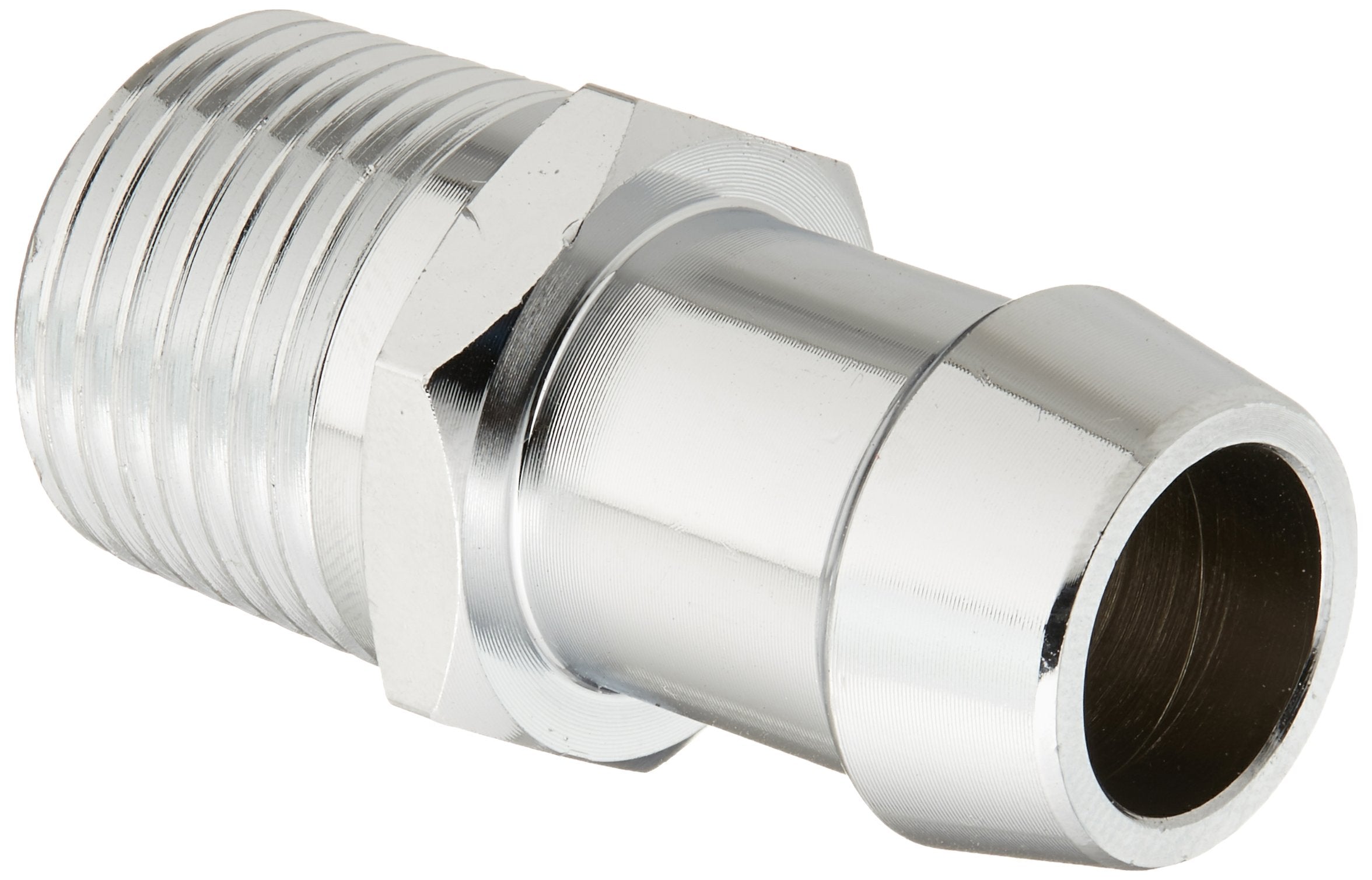 Trans-Dapt Performance 9515 Chrome 1/2 Intake Manifold Fitting